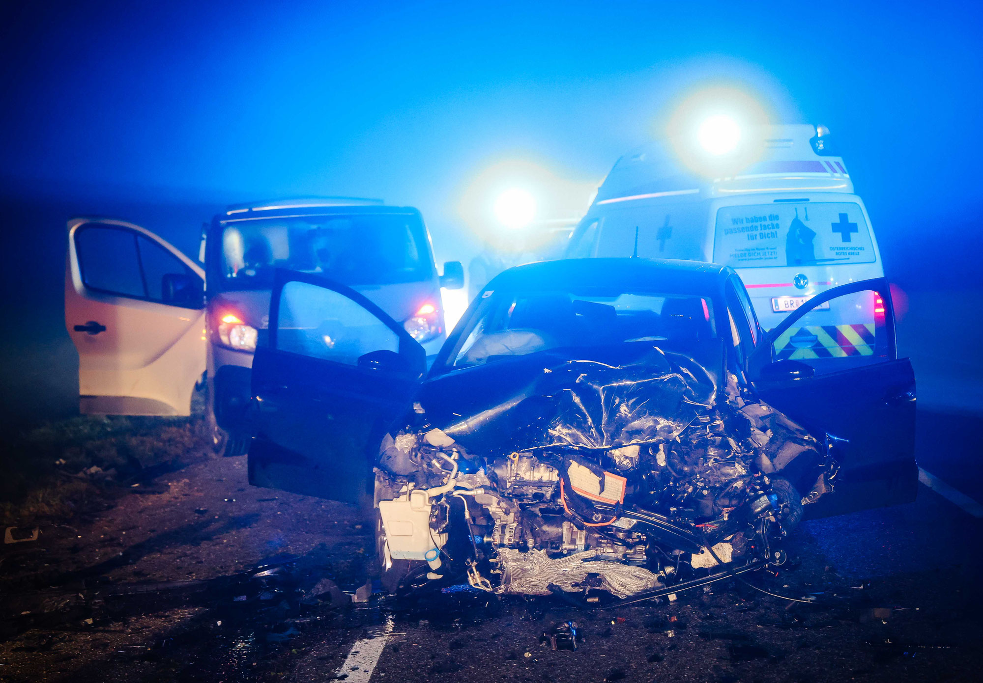 Schwerer Verkehrsunfall in Gundertshausen