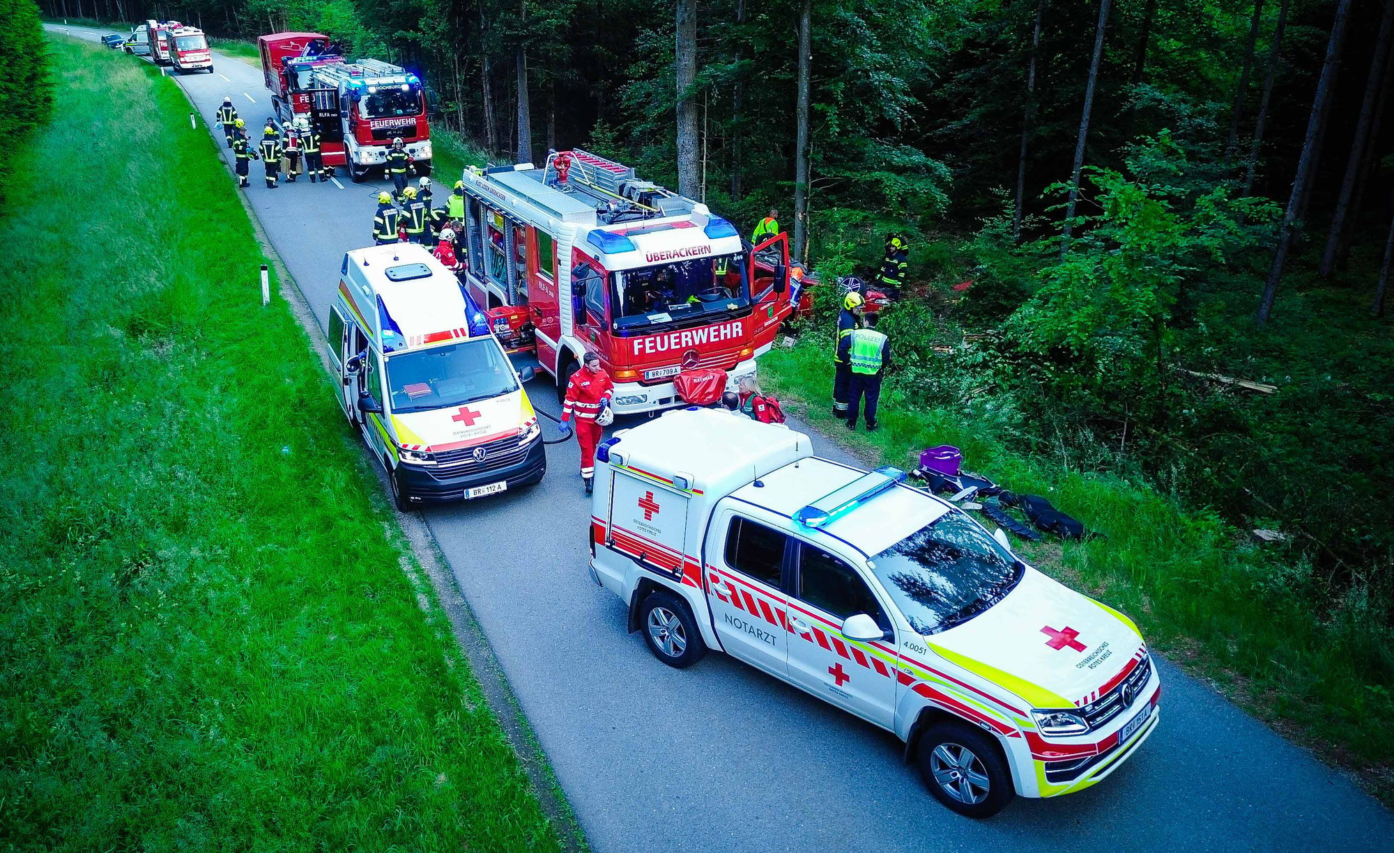 Junger Autolenker verlor Kontrolle über sein Fahrzeug