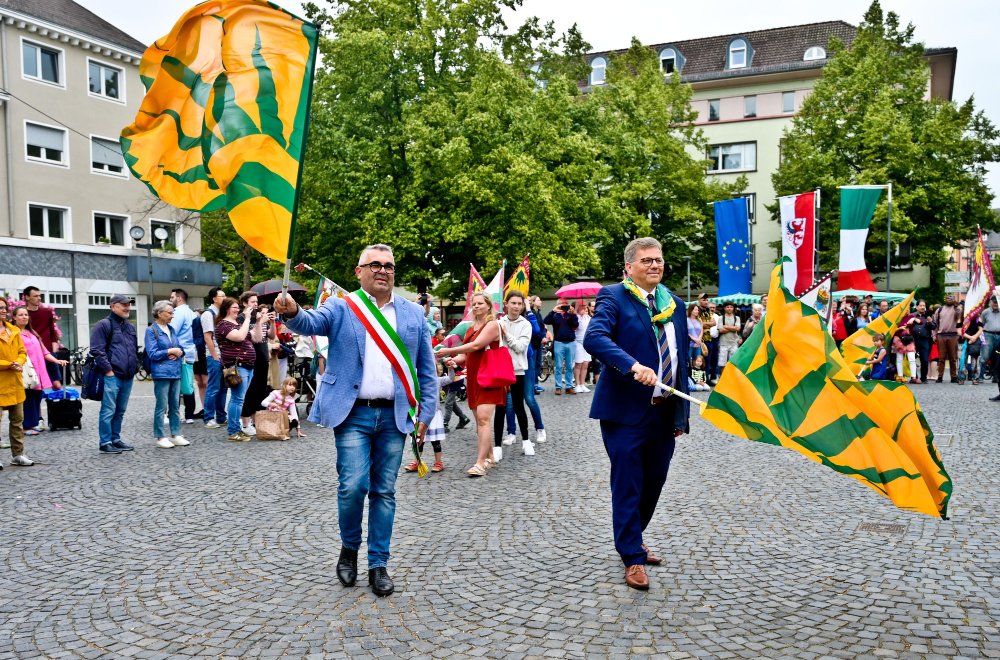 Gießen feiert 20 Jahre Städtepartnerschaft mit der italienischen UNESCO-Stadt Ferrara