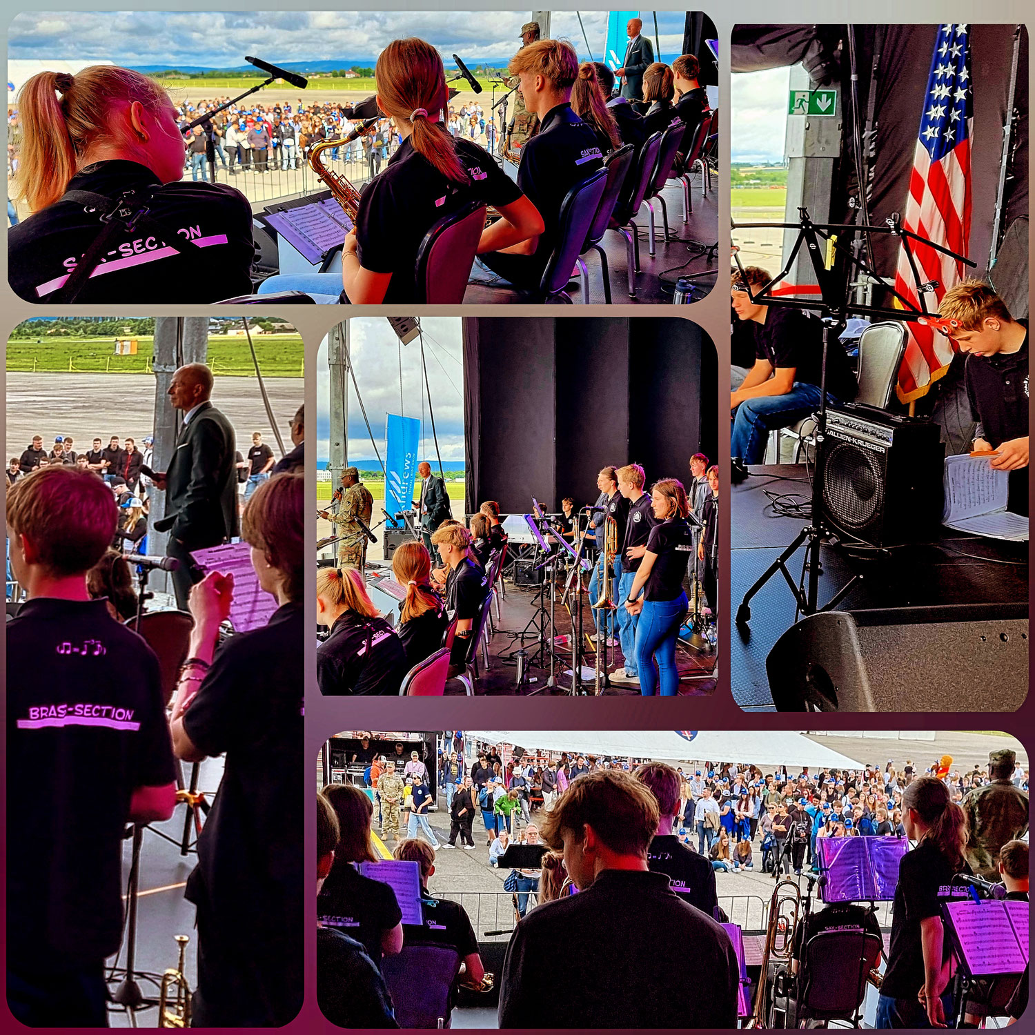 Unterwegs mit der Bigband