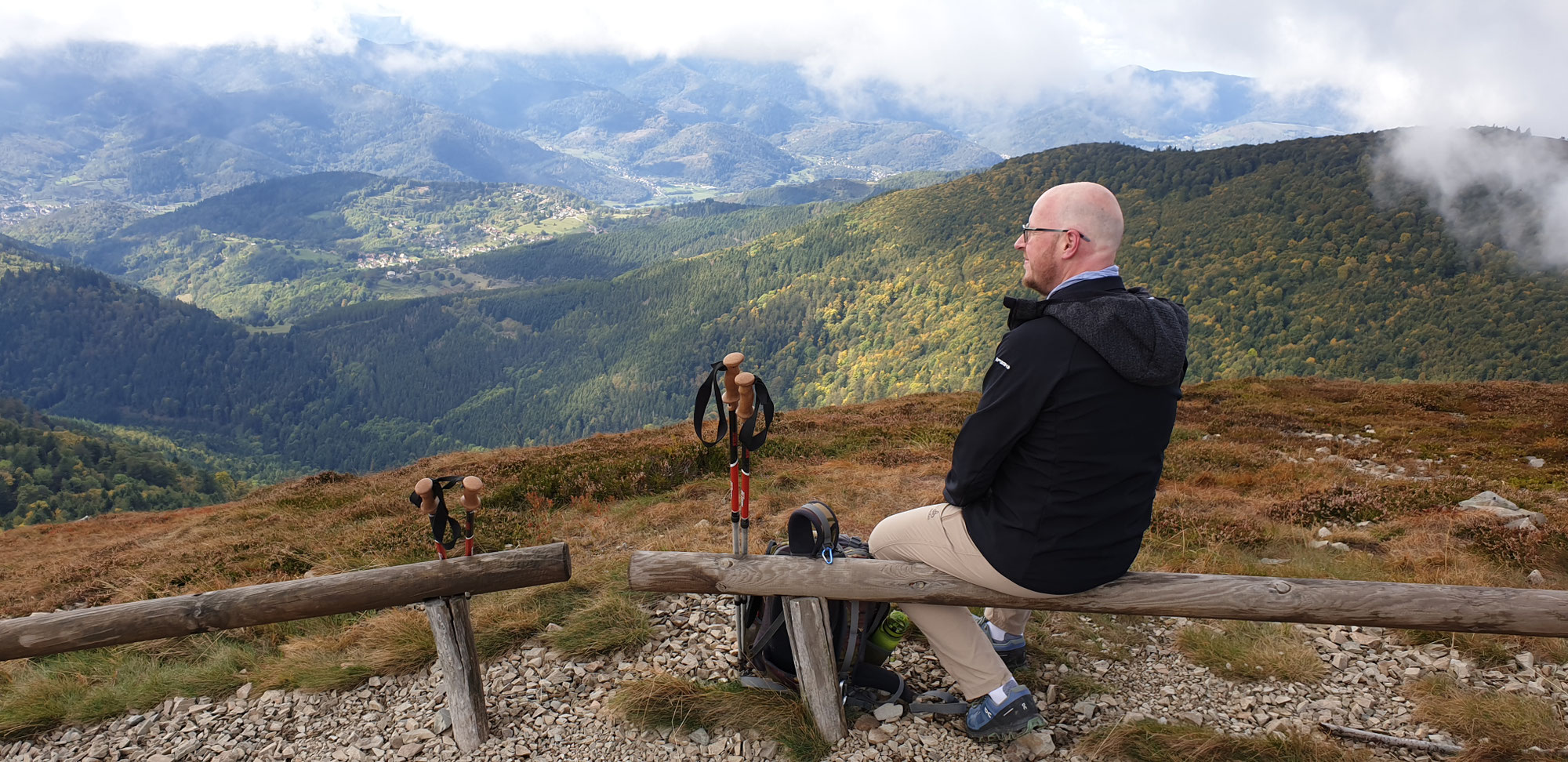 Zurück in den Vogesen- Grand Ballon