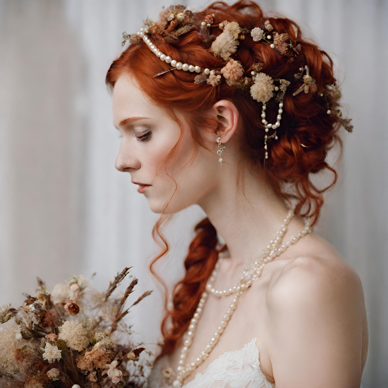40 Wedding Ideen | Brautfrisuren & Haarschmuck