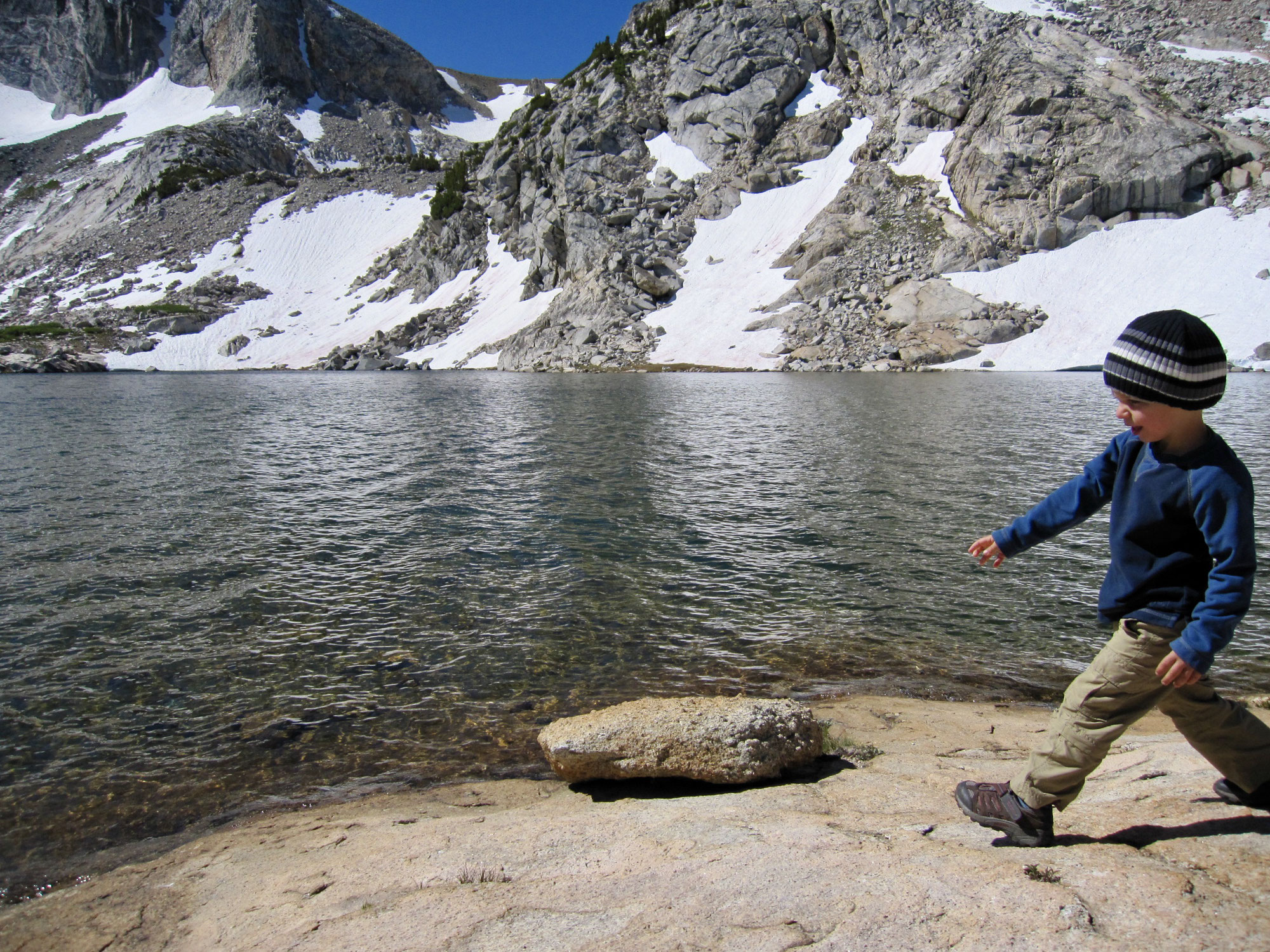 Trekking mit Kinder, die ersten Touren