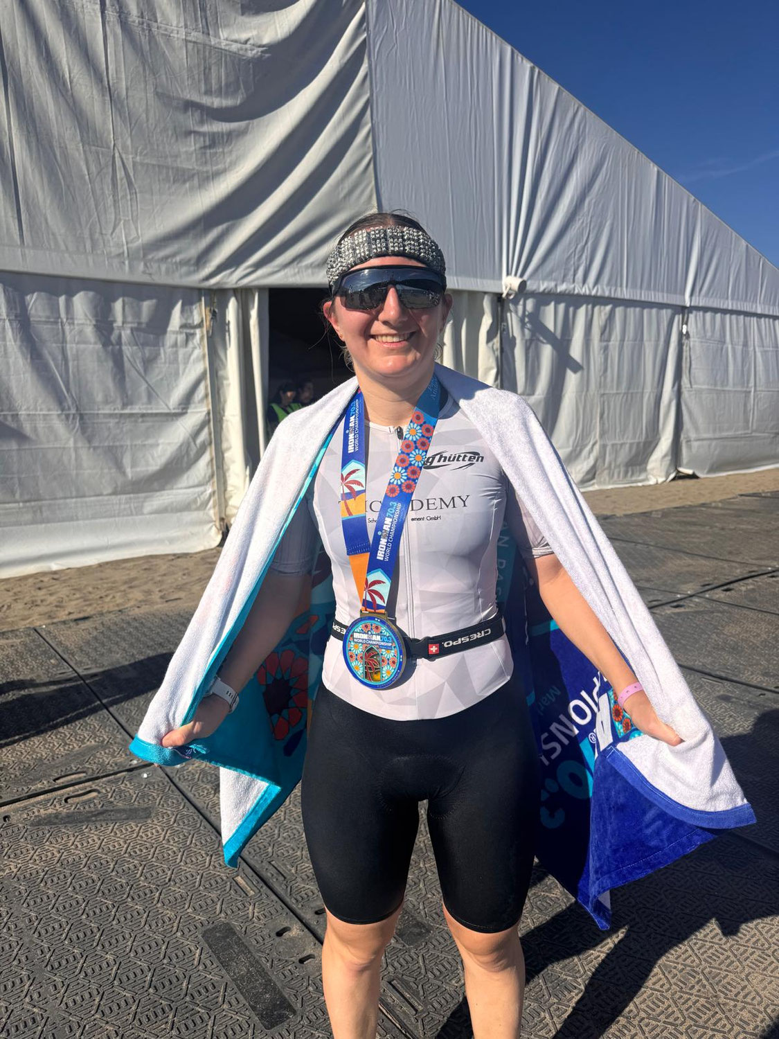 Fabienne Zollinger an der Ironman 70.3 World Championship Marbella 2025