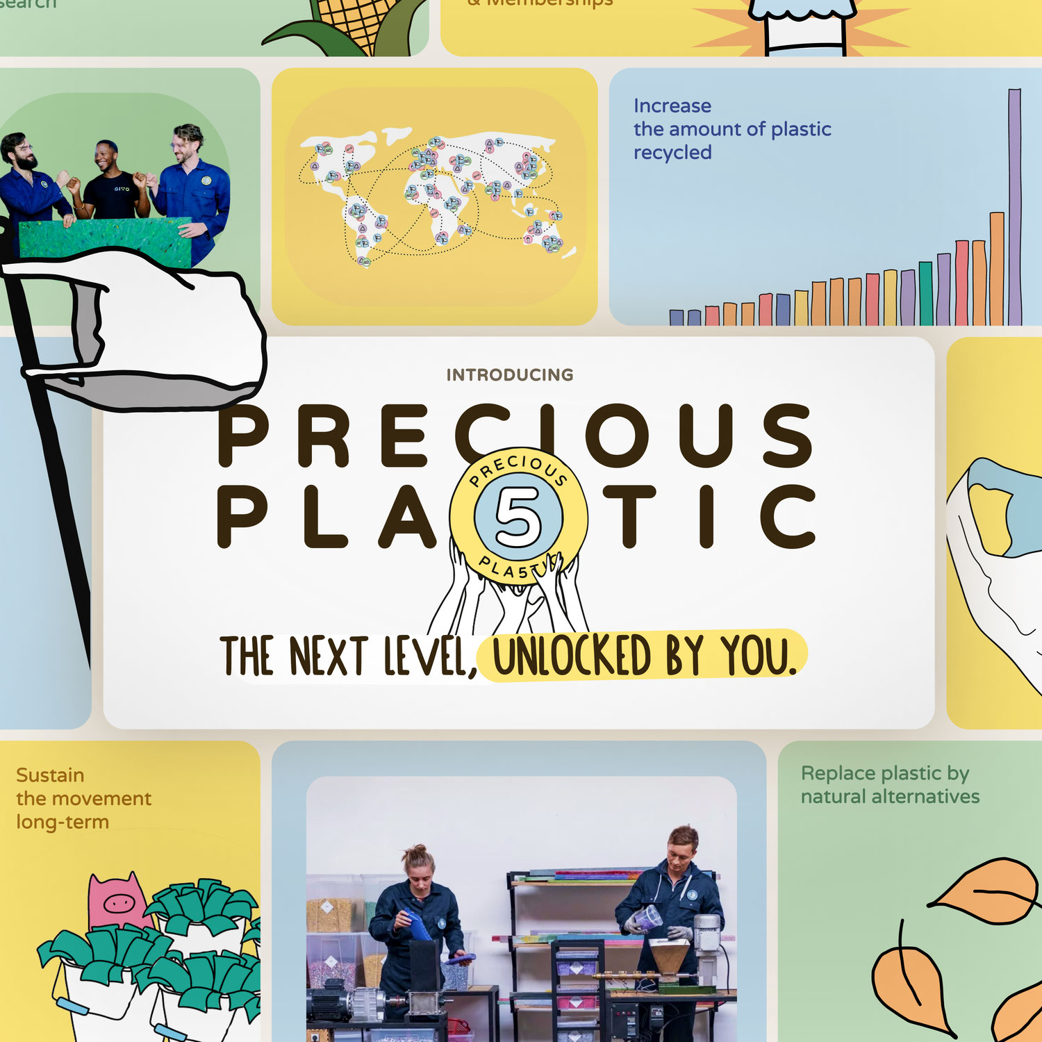 Plastik Helden: Gemeinsam mit Precious Plastic