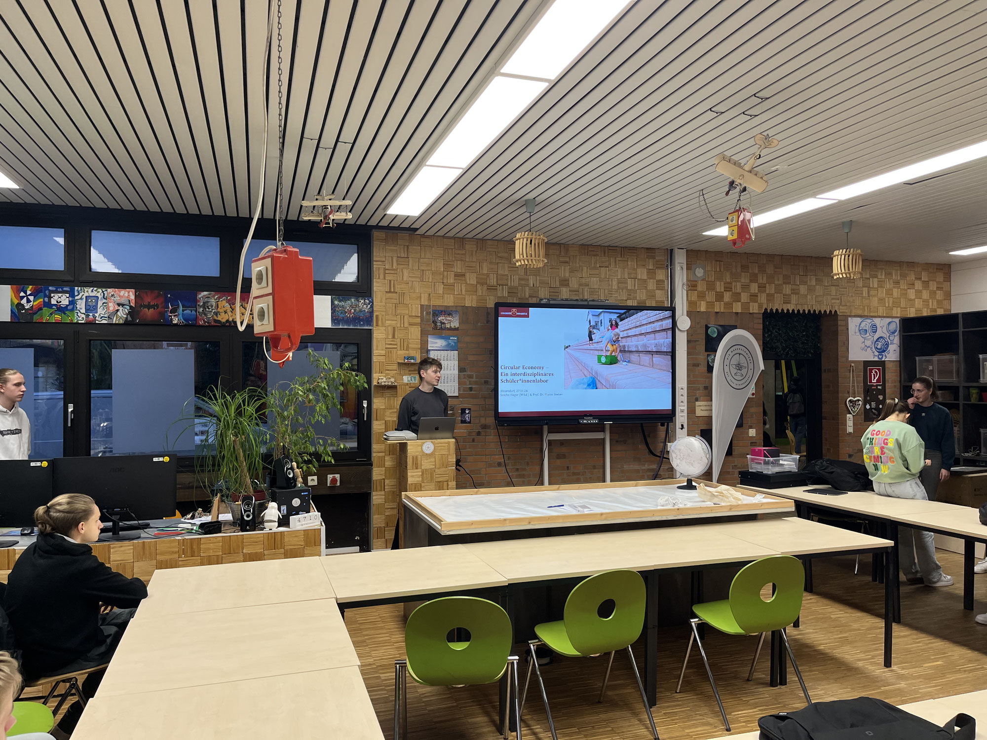 Zweiter Besuch vom Greenlab Osnabrück