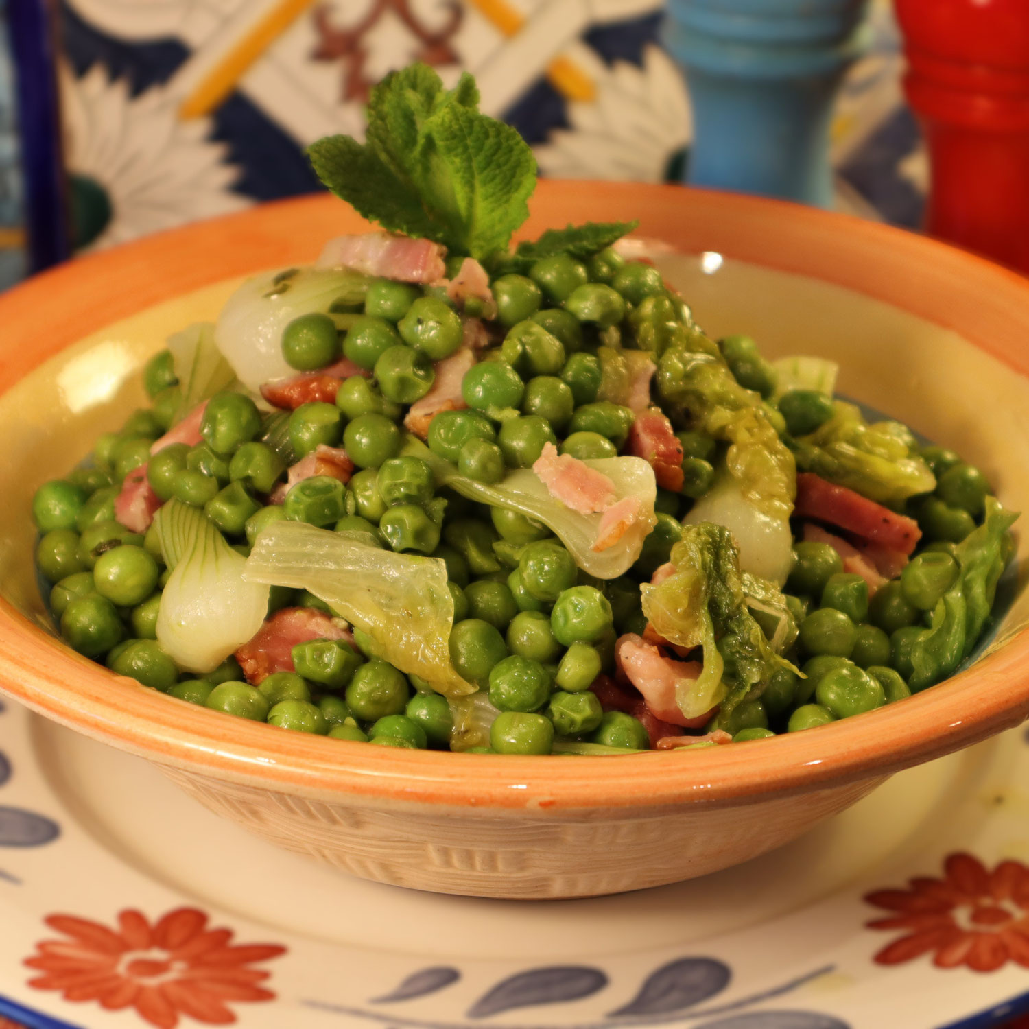 Mes PETITS POIS À LA FRANÇAISE - "On a toujours besoin d'un petit pois chez soi"!