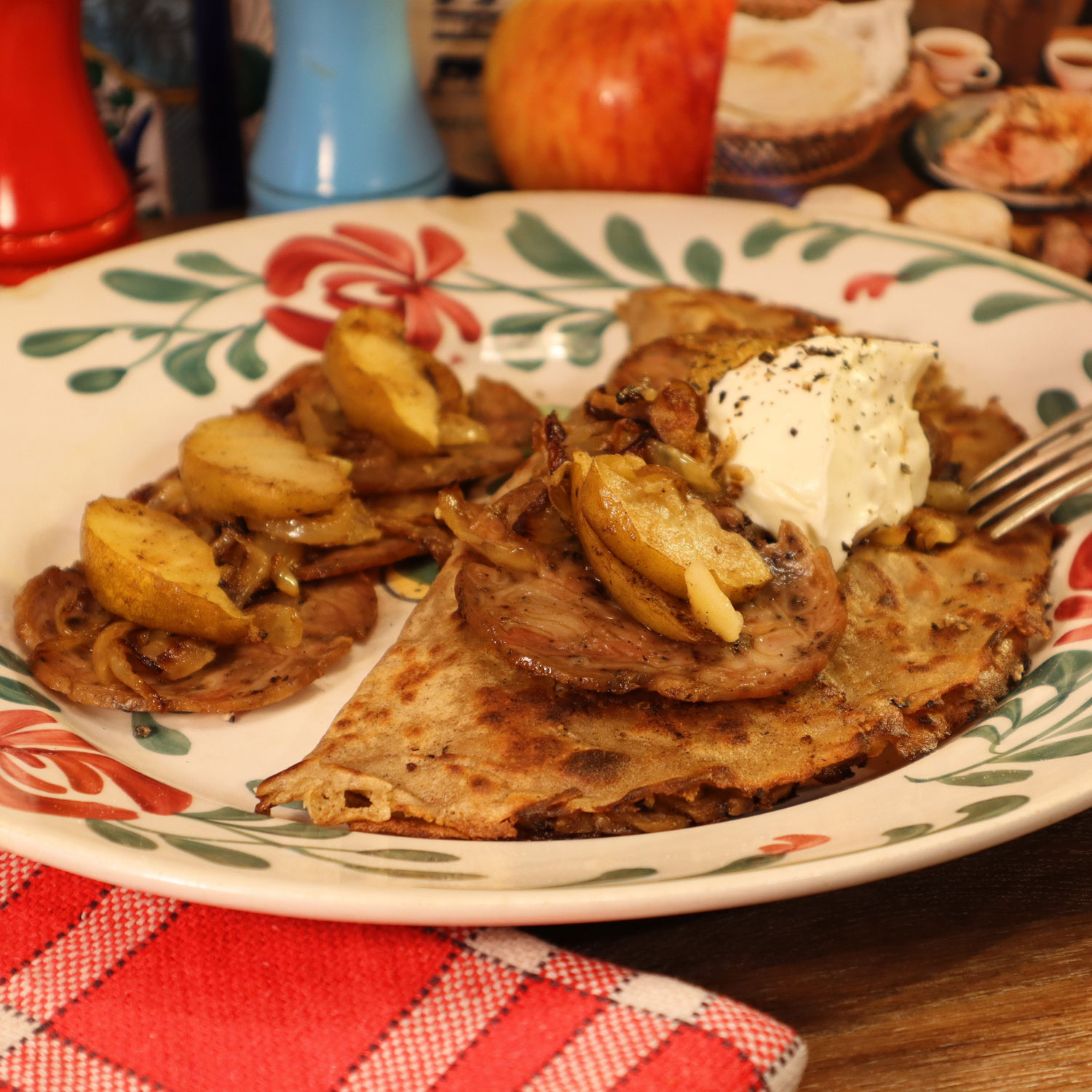 Ma GALETTE NORMANDE Andouille de Vire, Livarot... Recette oubliée des années 50