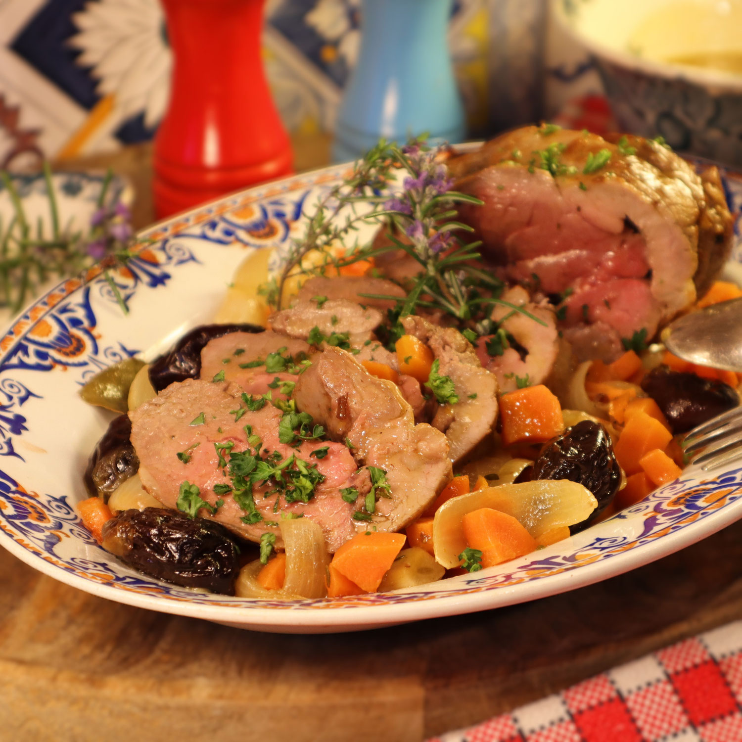 Mon PETIT RÔTI D'AGNEAU BRAISÉ AU VIN BLANC - Succès garanti à Pâques ! !