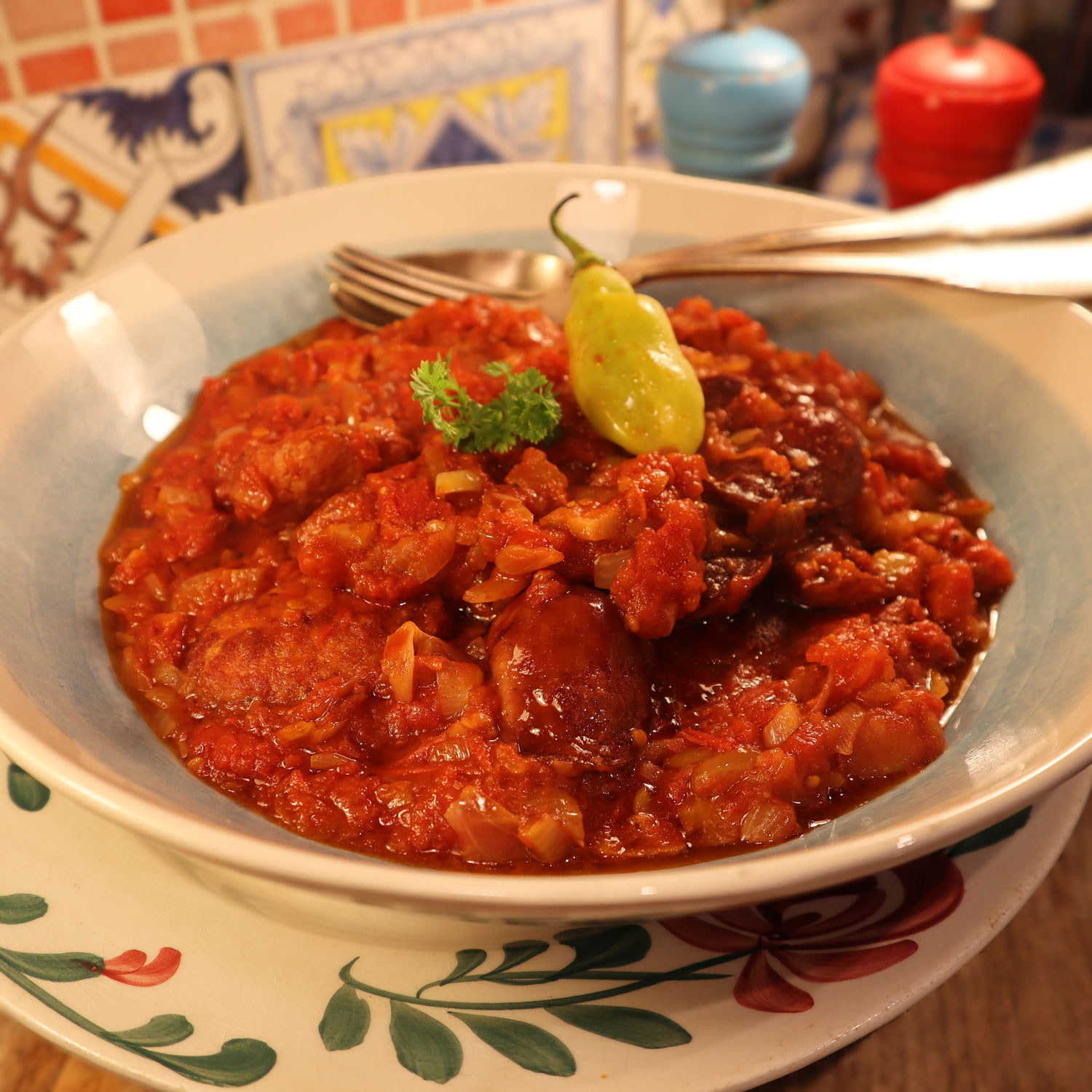 ROUGAIL SAUCISSES comme à la Réunion ! - Un voyage ensoleillé et pimenté !