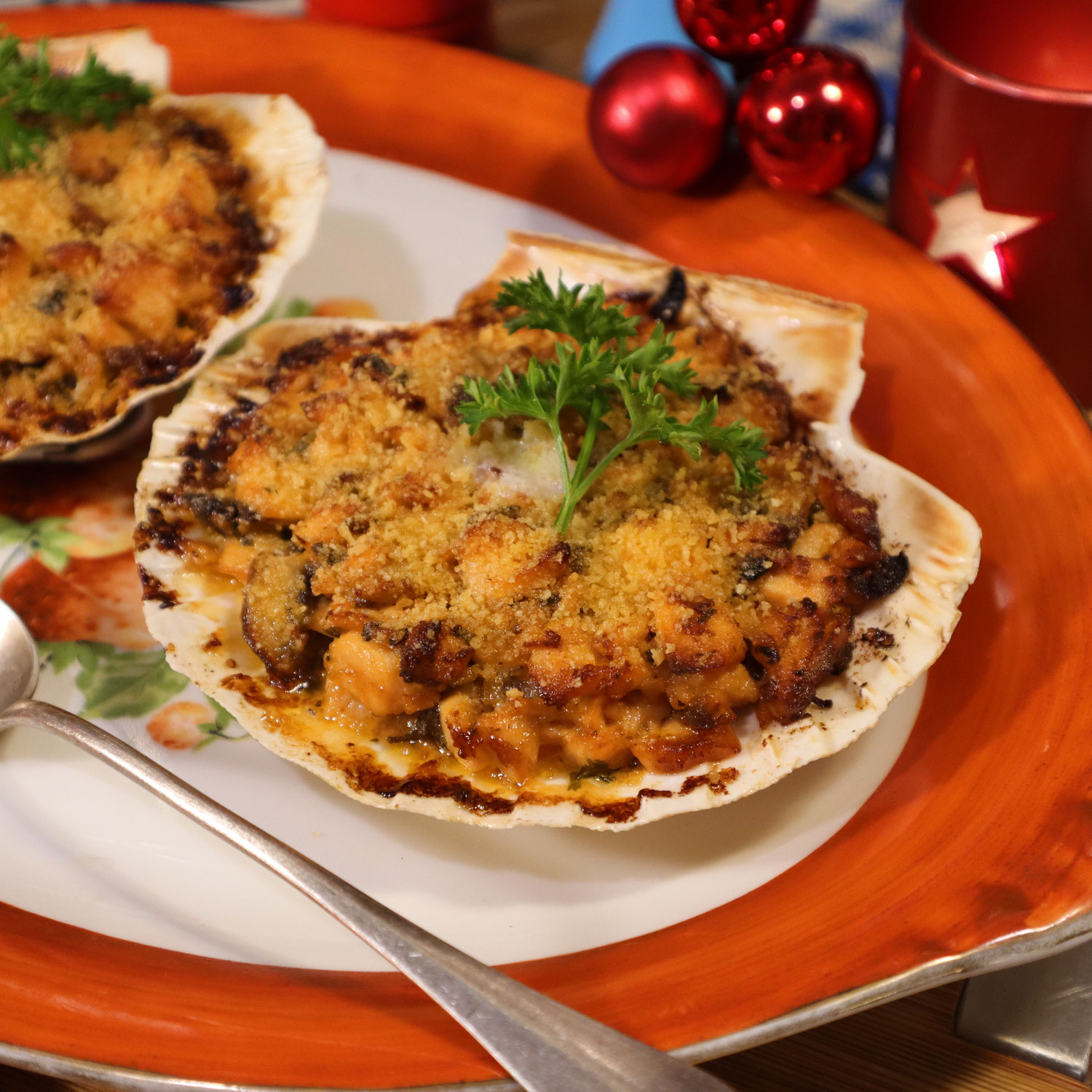 COQUILLES DE SAUMON A LA CRÈME - Une pointe de Normandie !