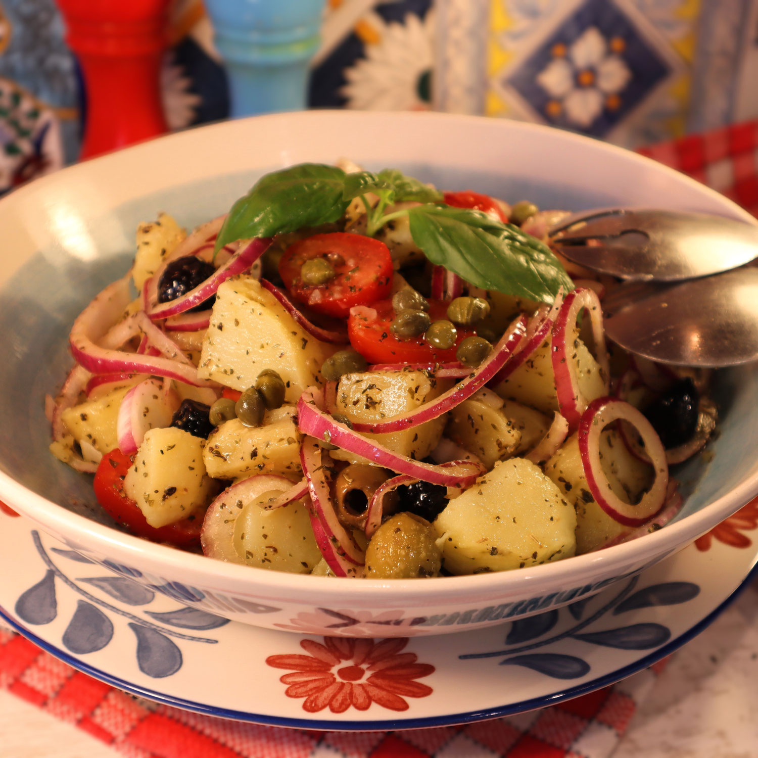 SALADE SICILIENNE PANTESCA specialità dell'isola di Pantelleria