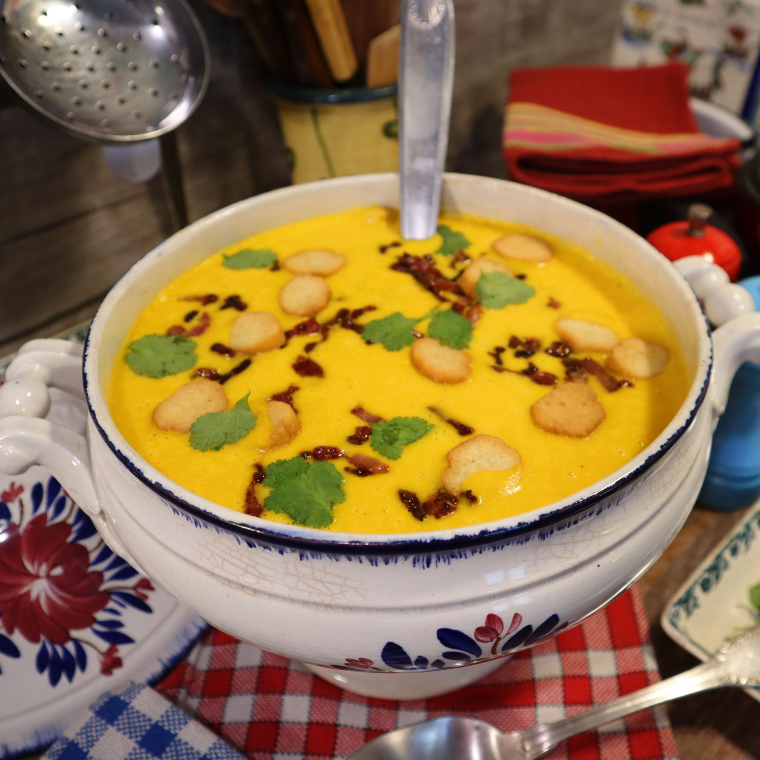 VELOUTÉ DE POTIRON CAMPAGNARD Mère Mitraille