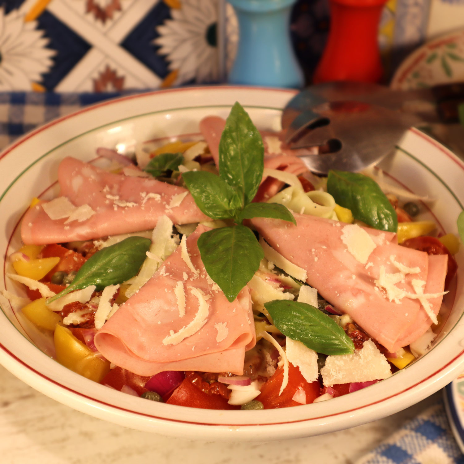 SALADE DE COURGETTES A L'ITALIENNE - Quel délice cet été !