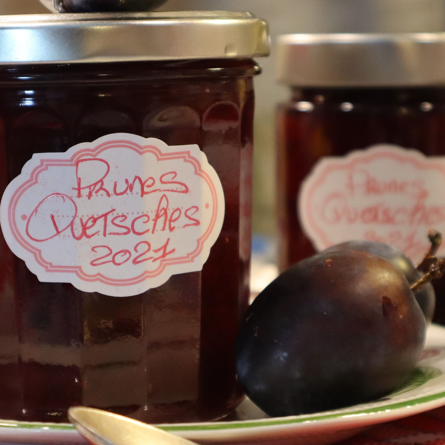 CONFITURE DE PRUNES QUETSCHES à l'ancienne Grand-Mère Mitraille