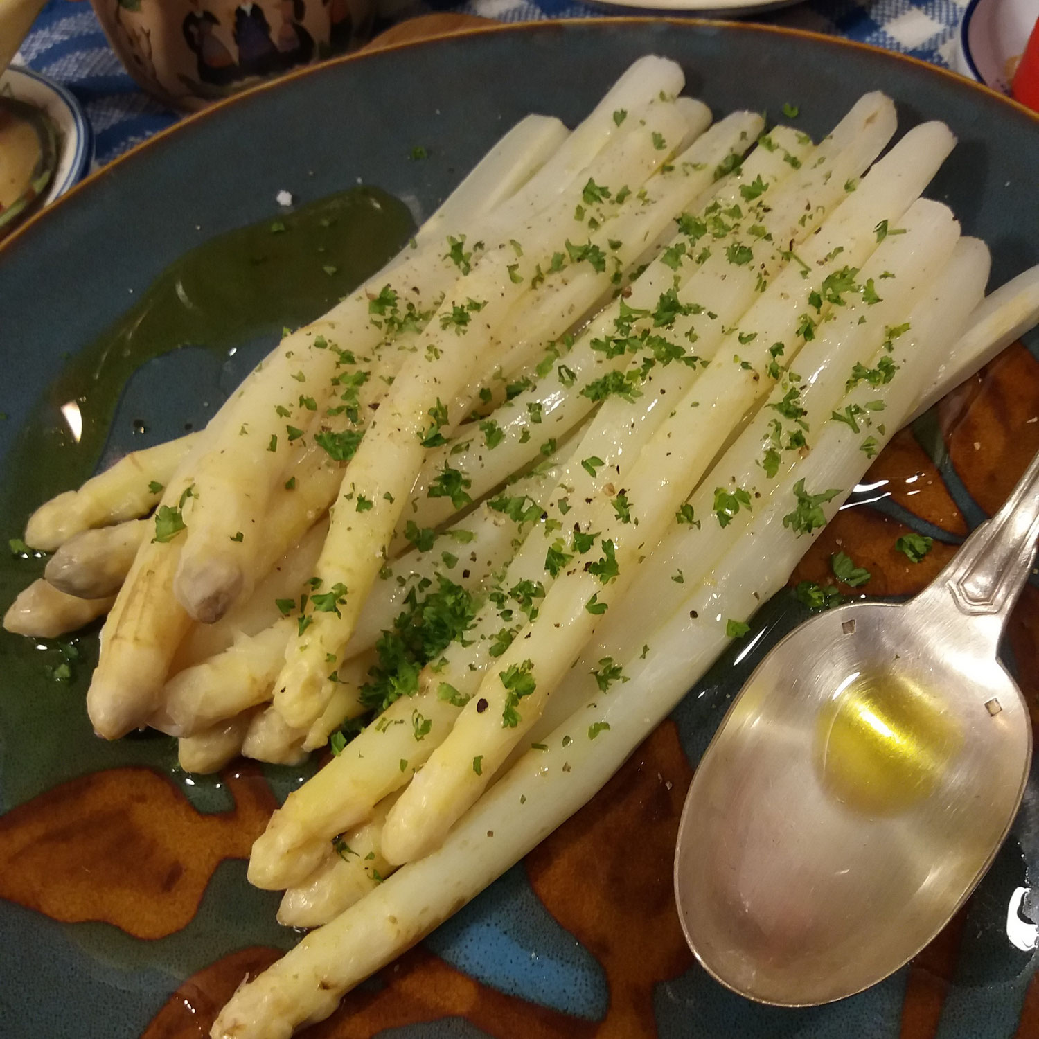 Asperges blanches au naturel Grand Mère Mitraille à l'ancienne