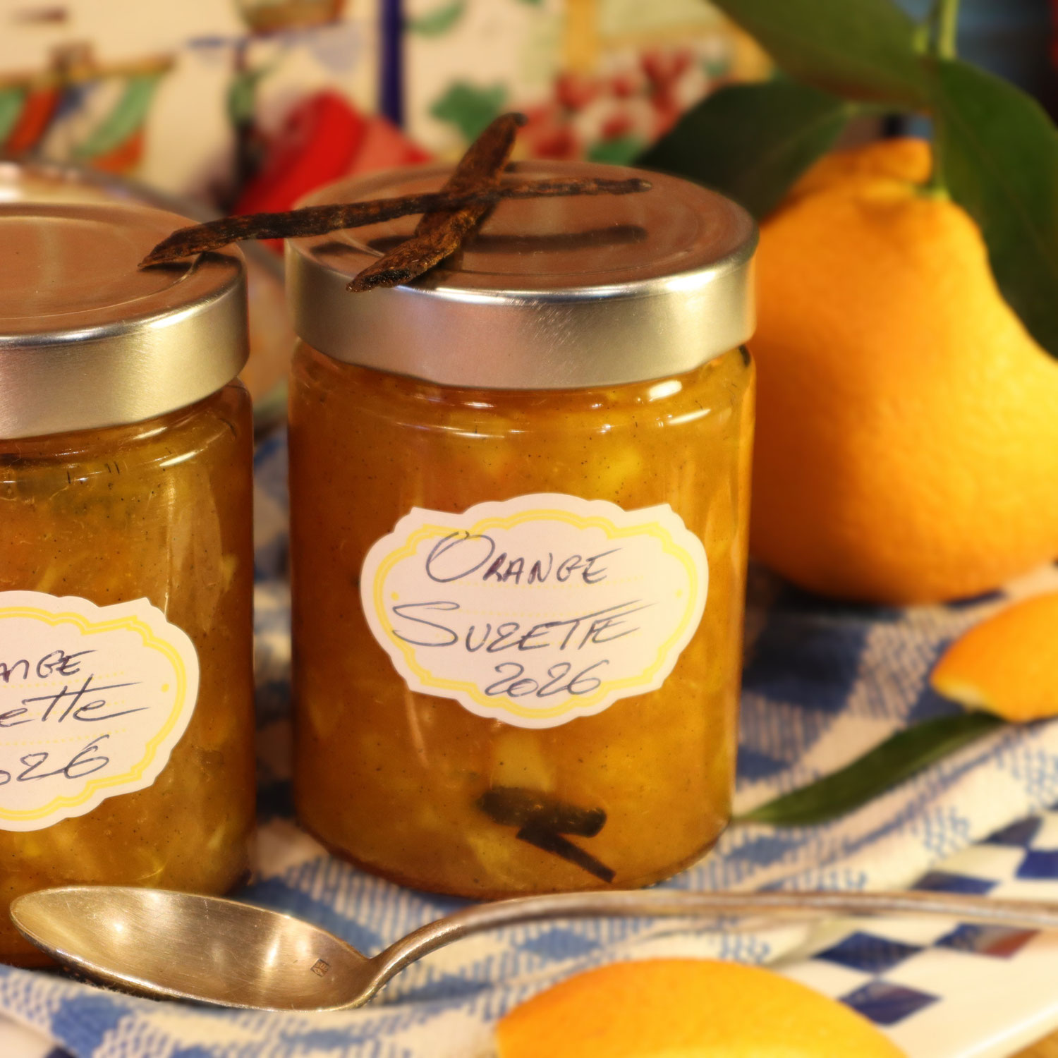 CONFITURE d'ORANGE SUZETTE pour la Chandeleur avec des crêpes !