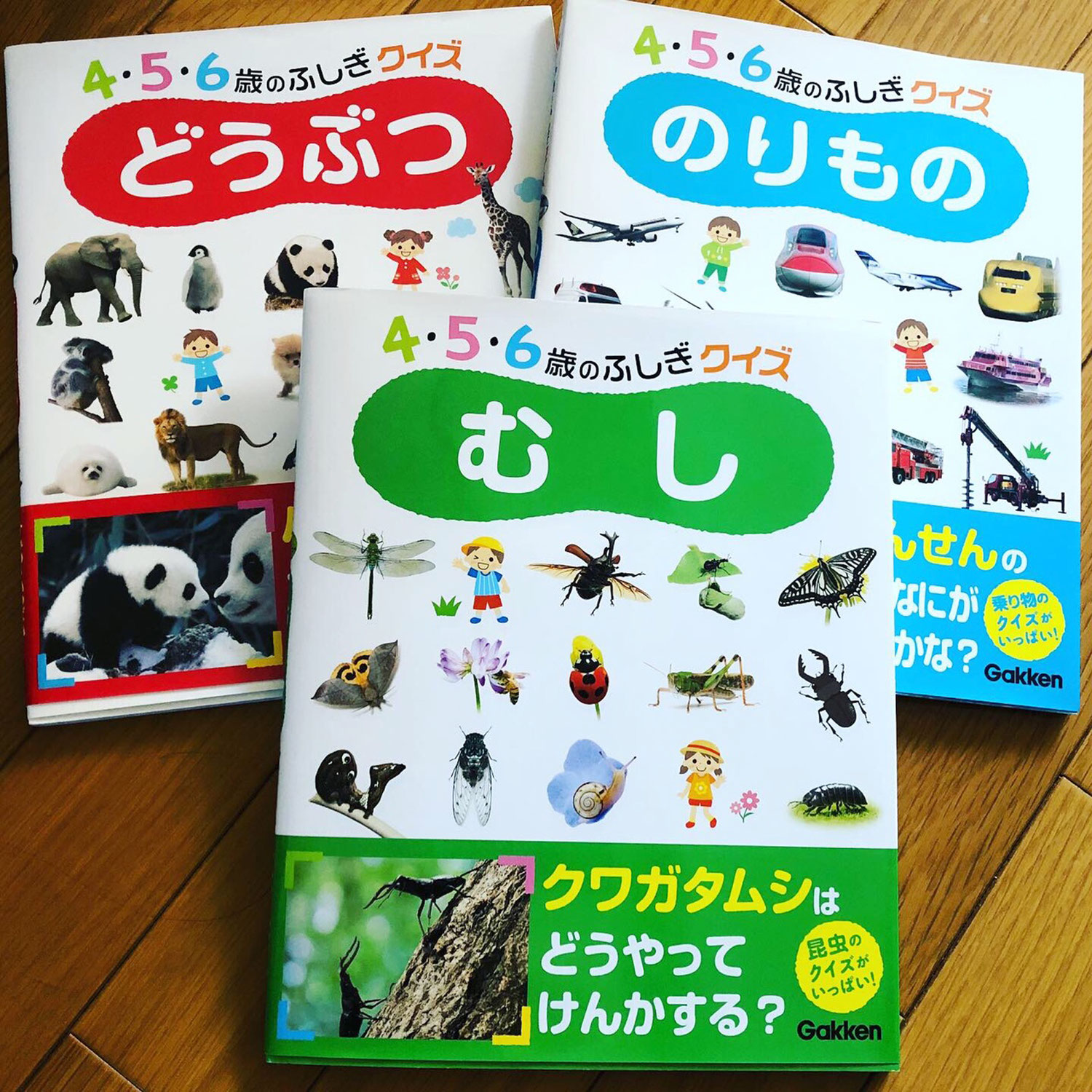 Gakken 4・5・6歳のふしぎクイズ シリーズ