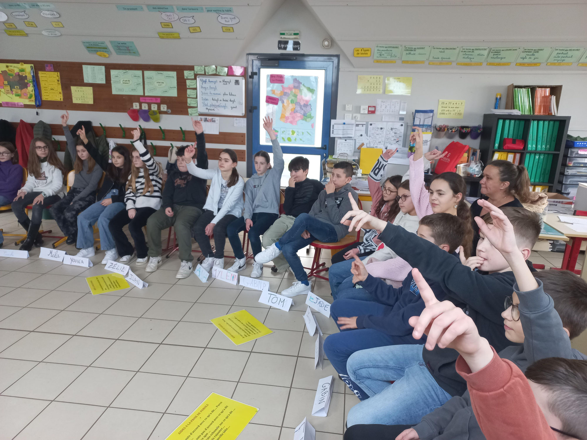 Les élèves de cycle 3 de l'école Arzmael de Plouarzel philosophent !
