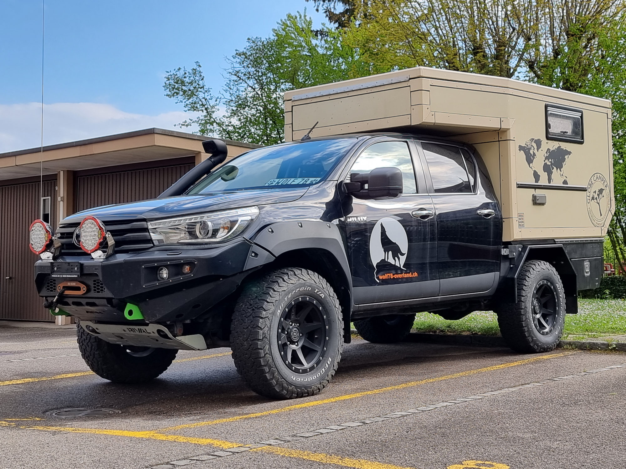Auf dem Weg zum besten overland #PickupCamper