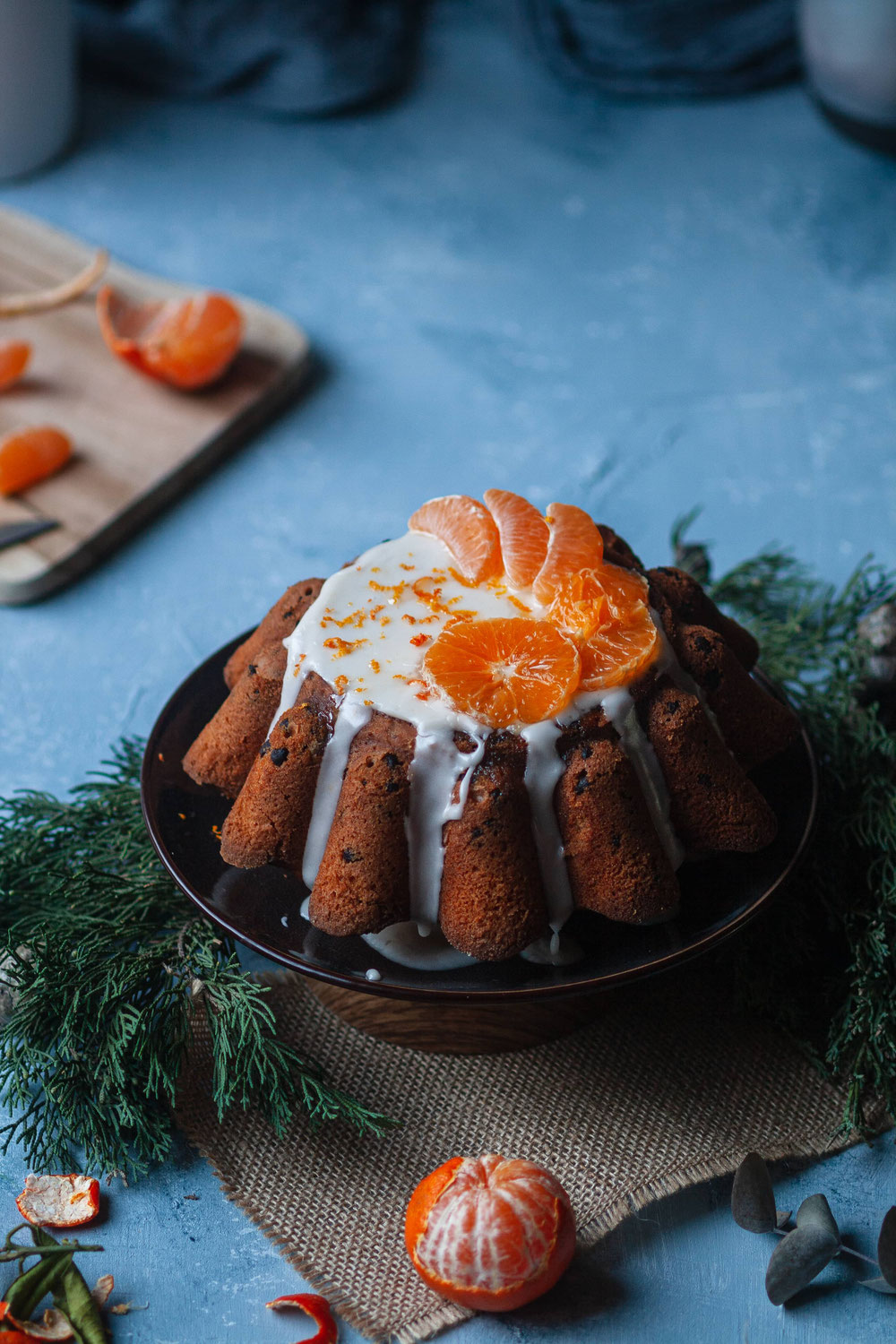 Gâteau moelleux chocolat-clémentine