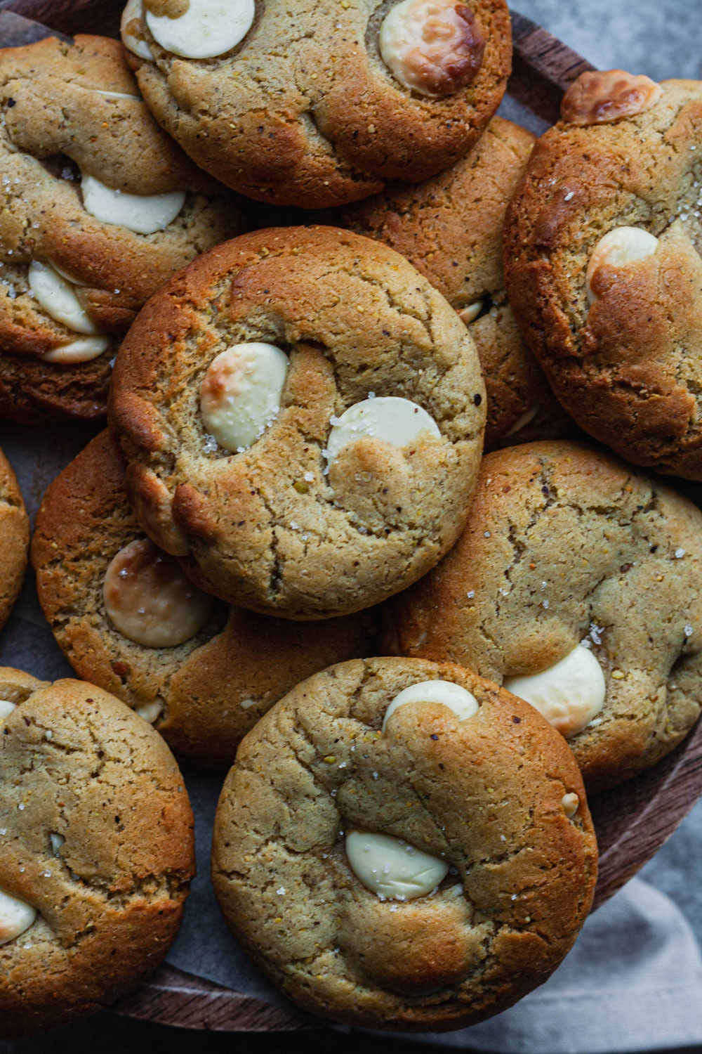 Cookies pistache clémentine