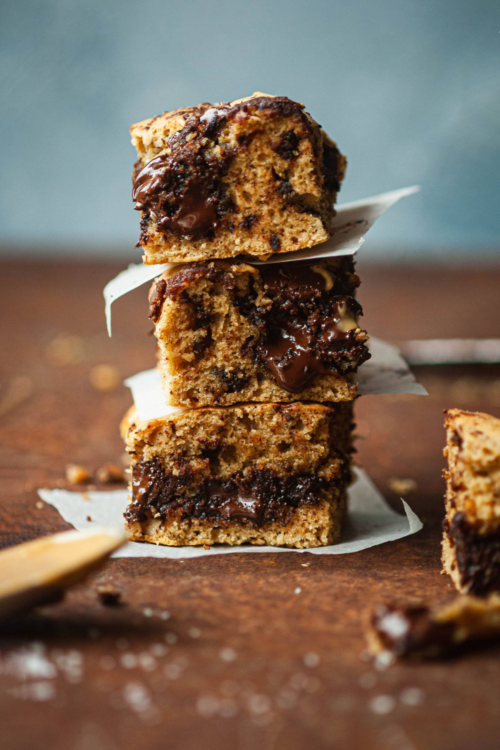 Blondie au beurre de cacahuètes