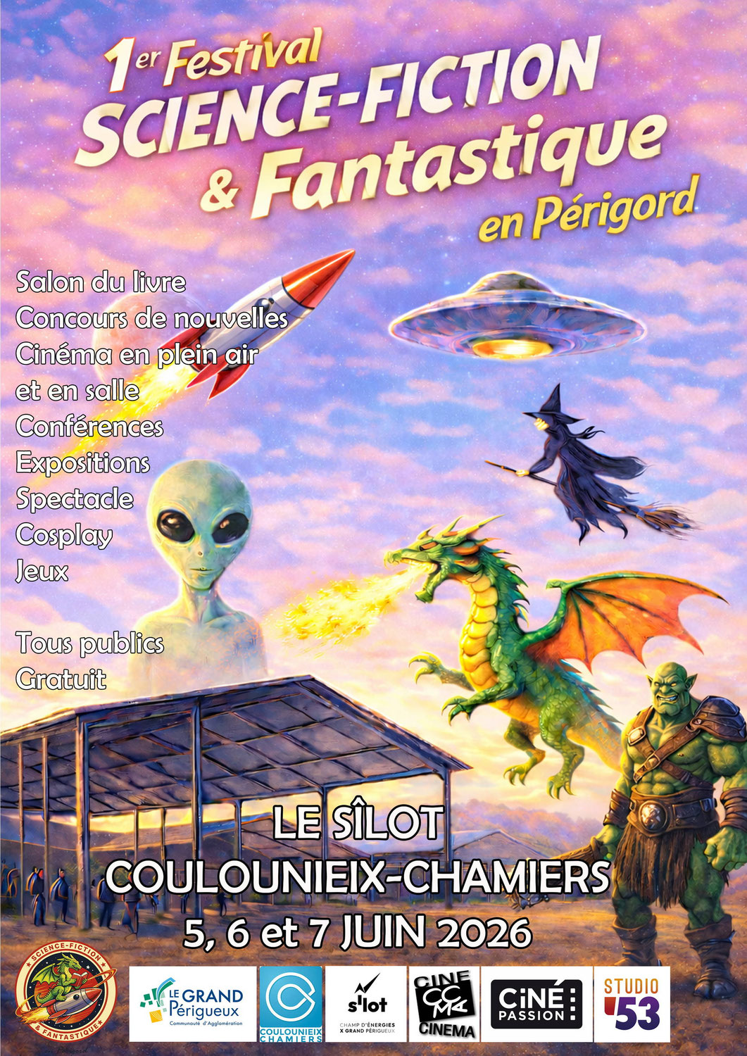 Le 1er Festival Science-Fiction et Fantastique en Périgord