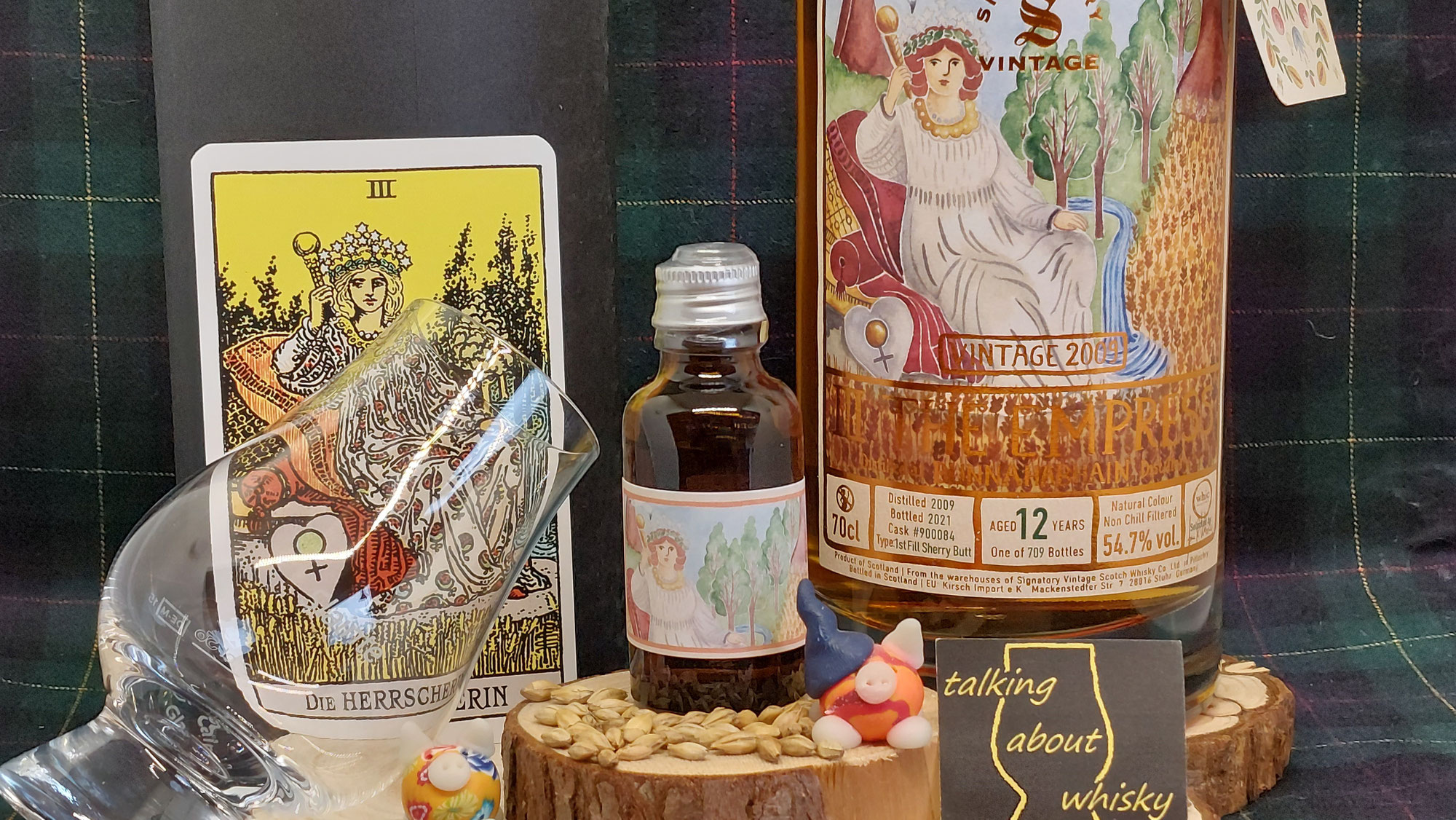 Quick-Notes - Bunnahabhain 12 Jahre Tarot III - The Empress (whic)