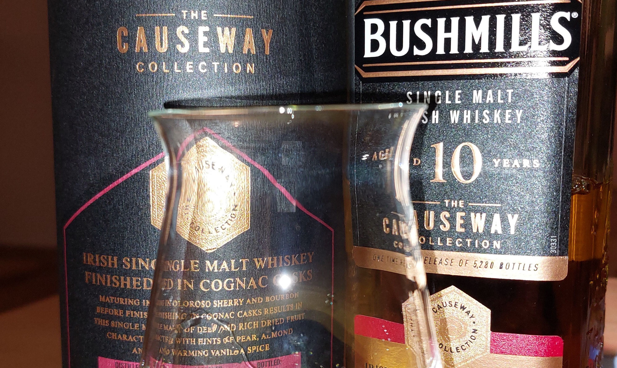 Quick-Notes - Bushmills 10 Jahre - Cognac Finish - Causeway Collection