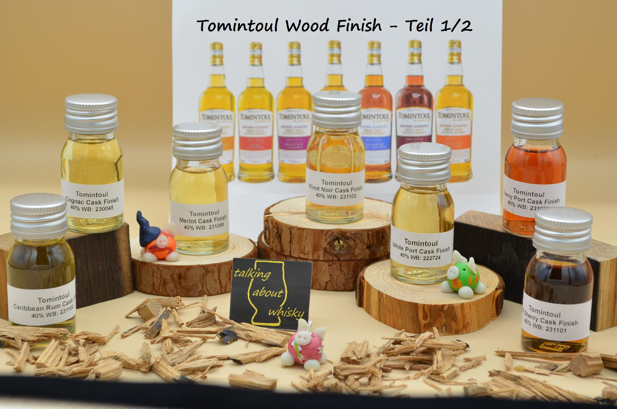 Tomintoul - 7 x Wood Finish- Teil 1/2