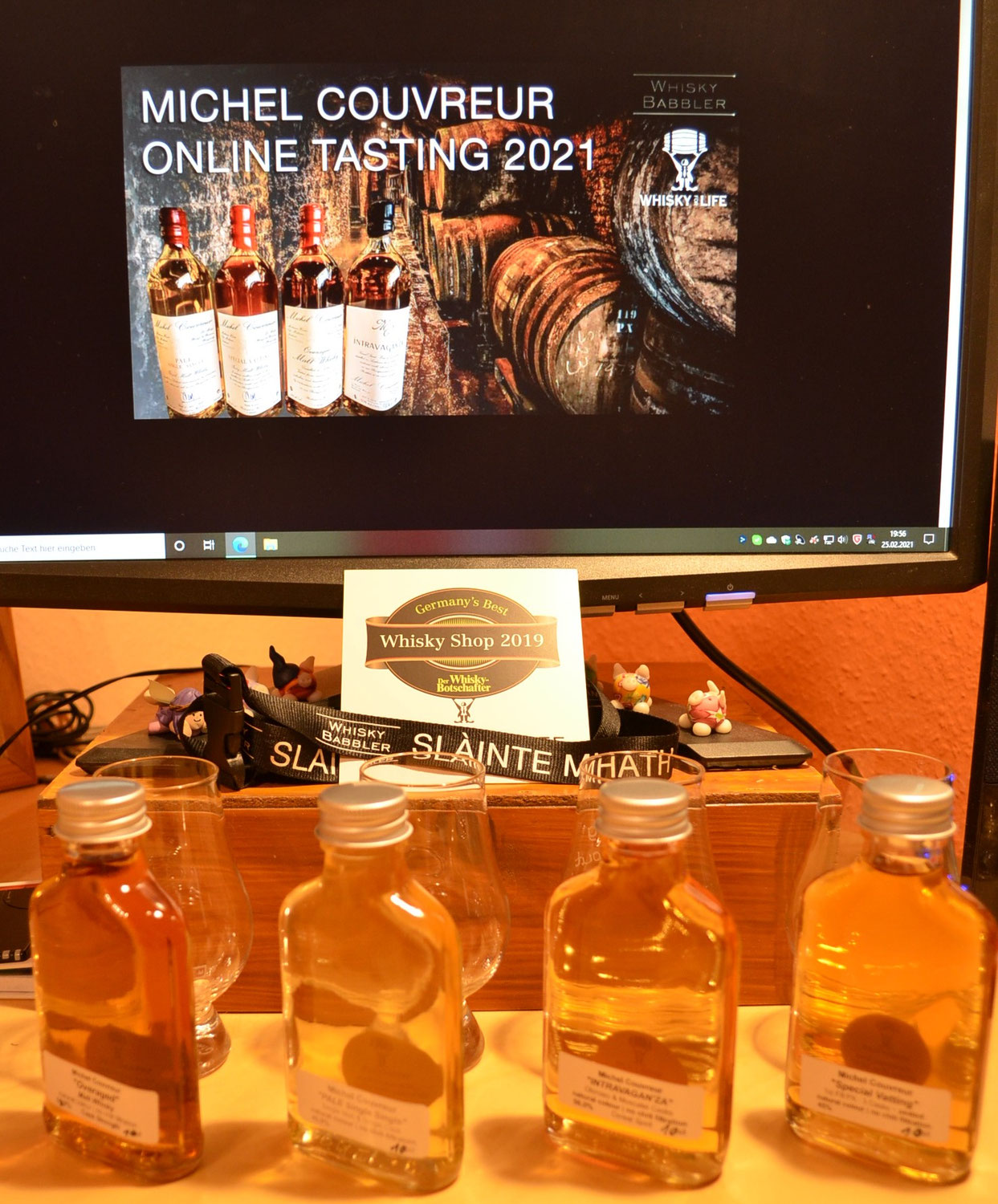 Michel Couvreur Online-Tasting mit Norman und Frank