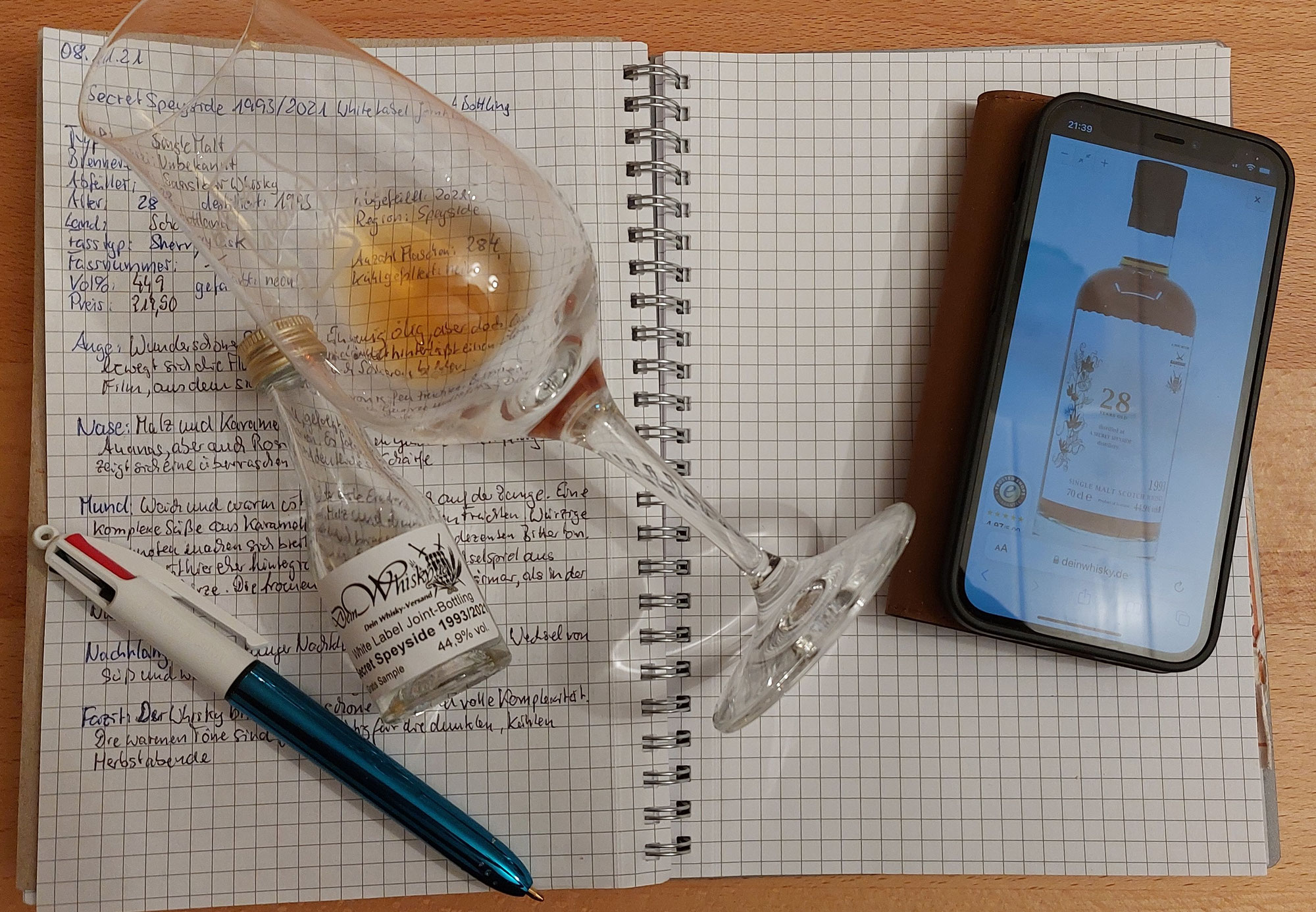 Quick-Notes - Secret Speyside 28 Jahre Sansibar & deinwhisky.de