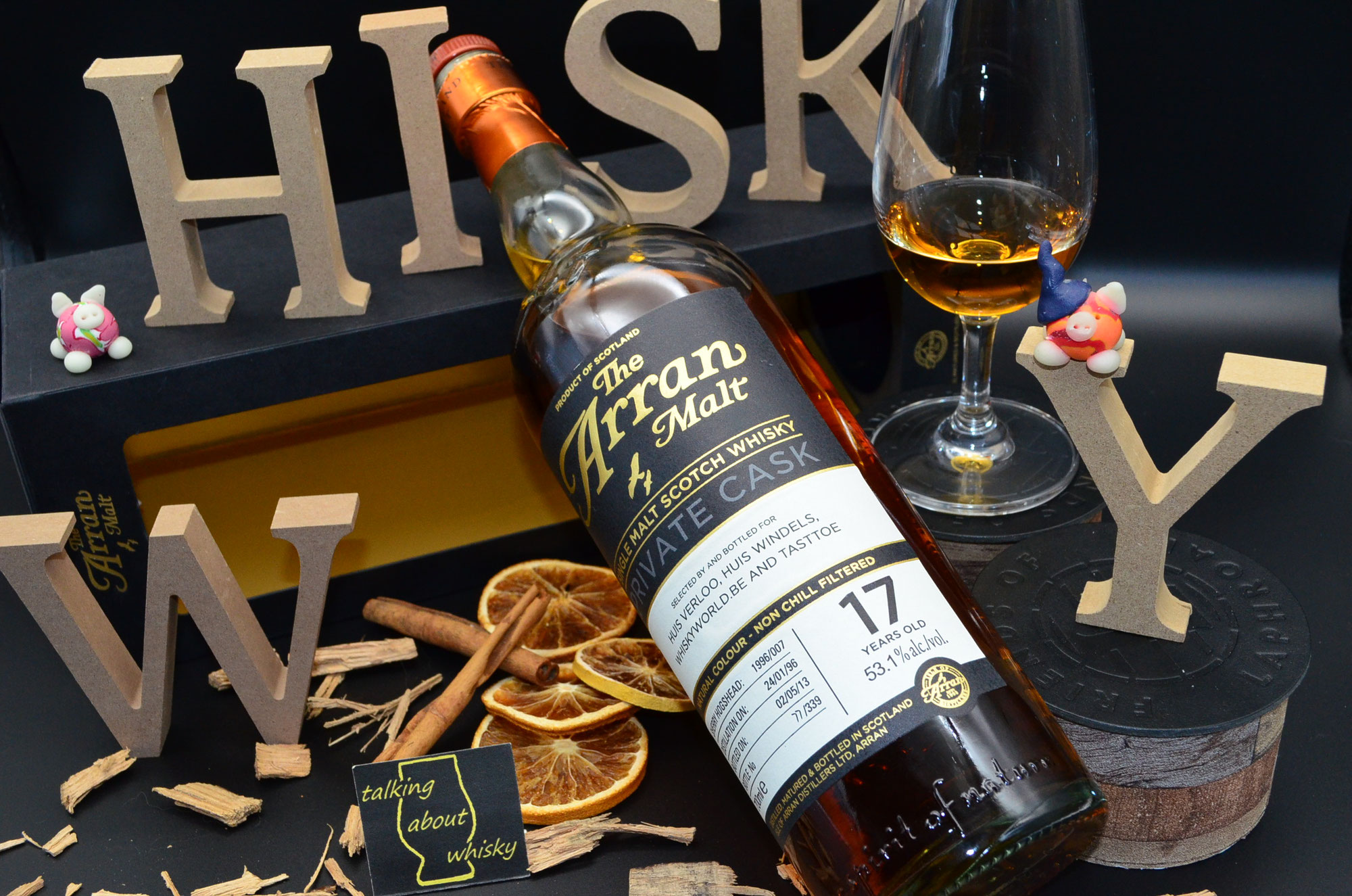 Quick-Notes - Arran 1996 - 17 Jahre - Sherry Hogshead