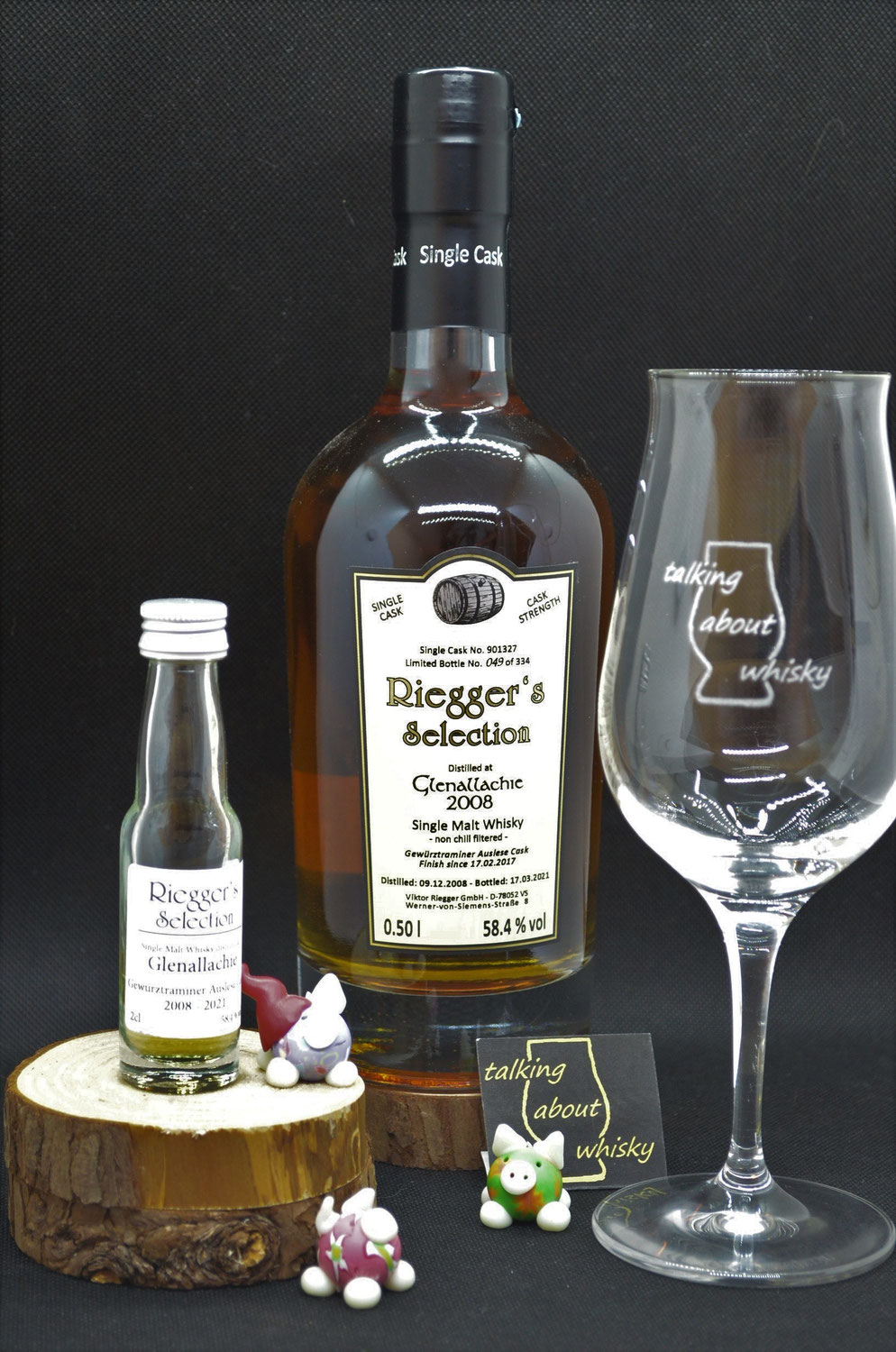 Quick-Notes - Glenallachie 2008 - Riegger's Selection Gewürztraminer Auslese
