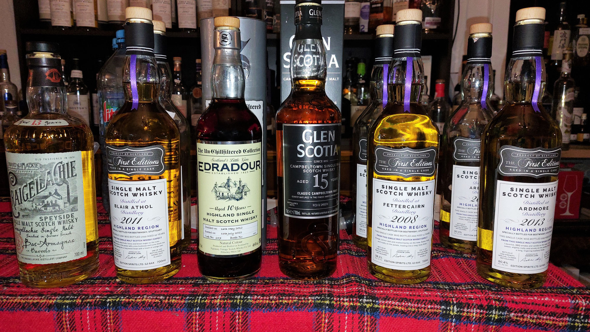 Bestwhisky Tasting First Editions und mehr