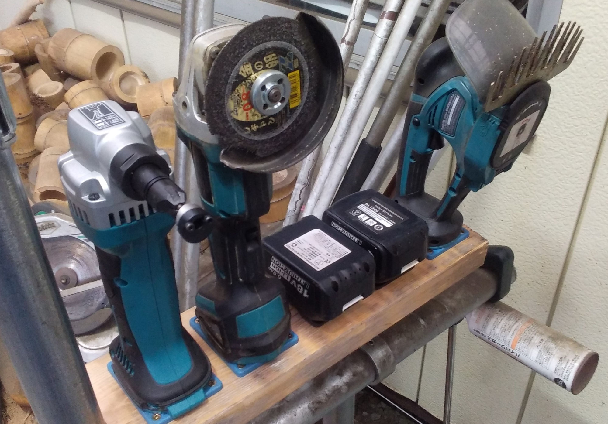 電動工具の整理