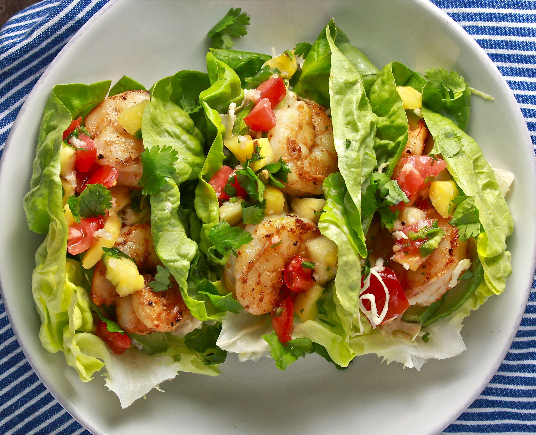 Tacos de camarón