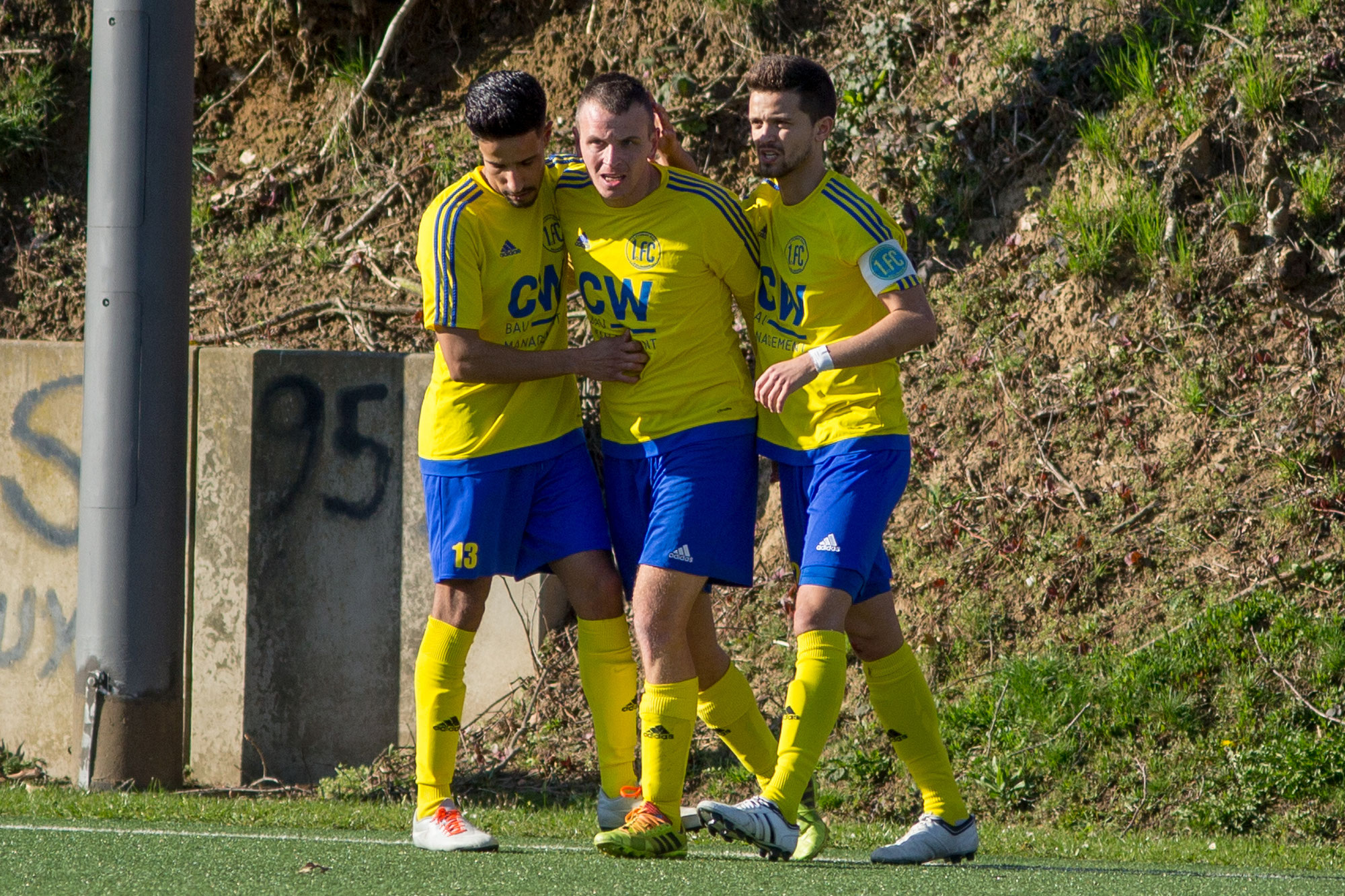 Beim FC Britannia nur Herausforderer
