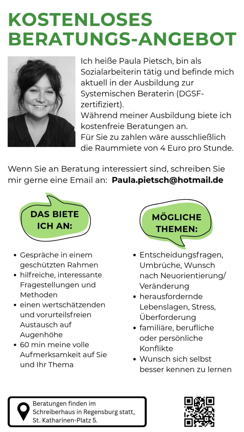 Angebot: systemische Beratung