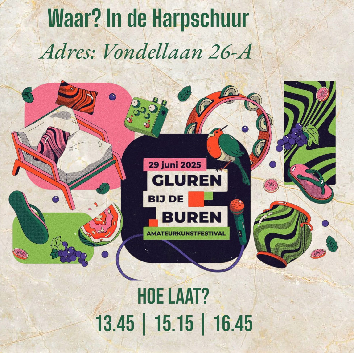 Gluren bij de buren 2025