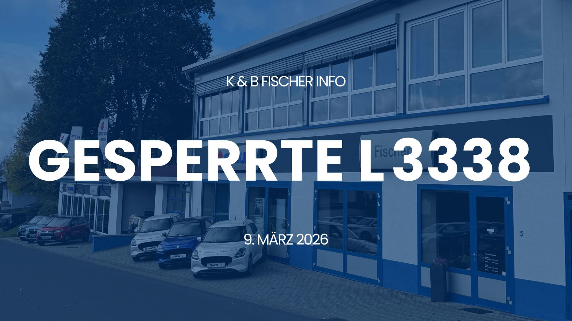 Vollsperrung der L 3338