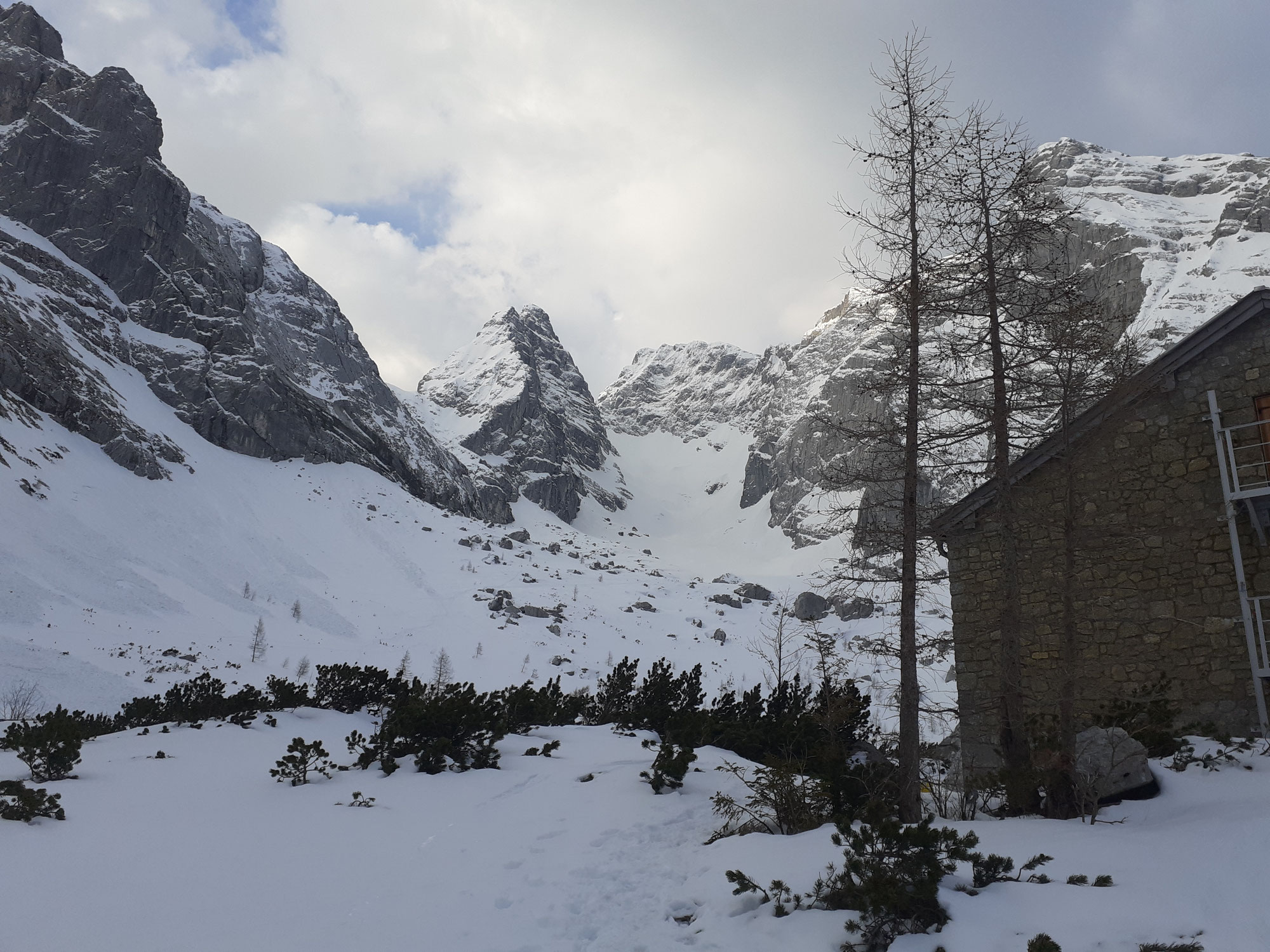 Skitour Blaueisspitze über Blaueisgletscher - Berchtesgadener Alpen
