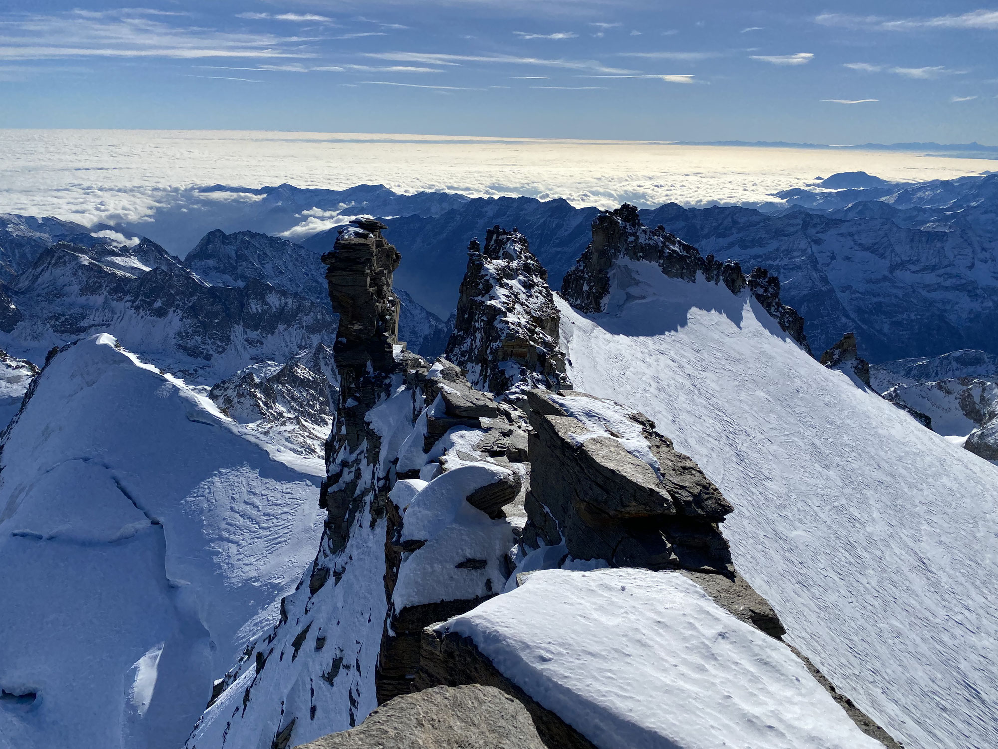 Skihochtour - Gran Paradiso 4061m via Rifugio Vittorio Emanuele II. – Grajische Alpen