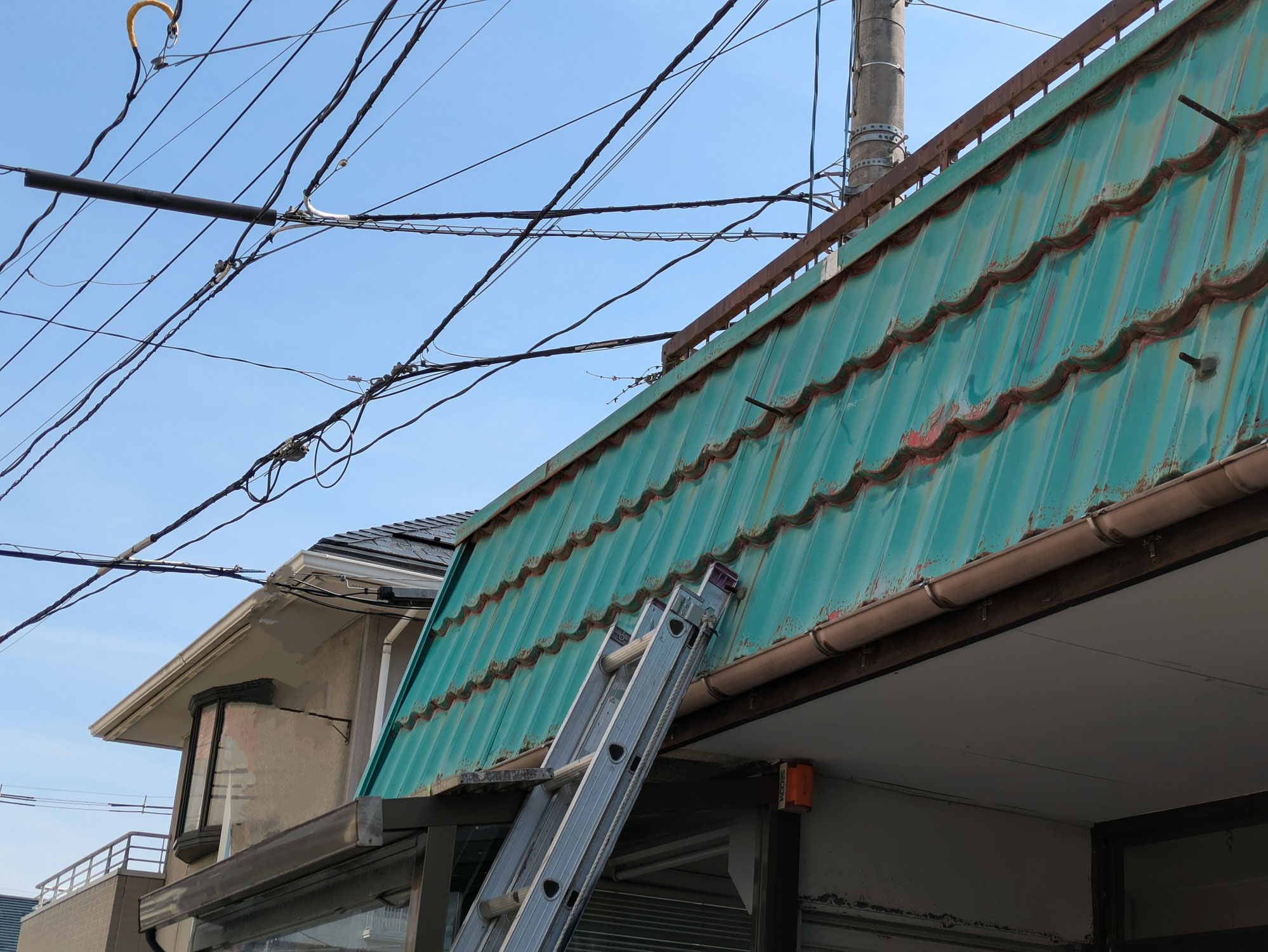 パラペット塗装
