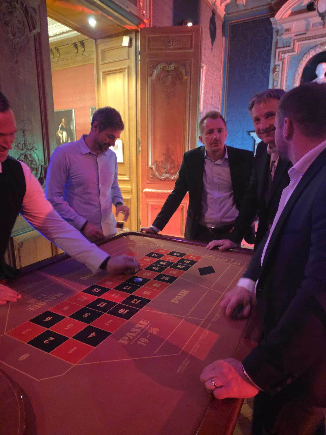 casino factice au château de ferrière en Brie 