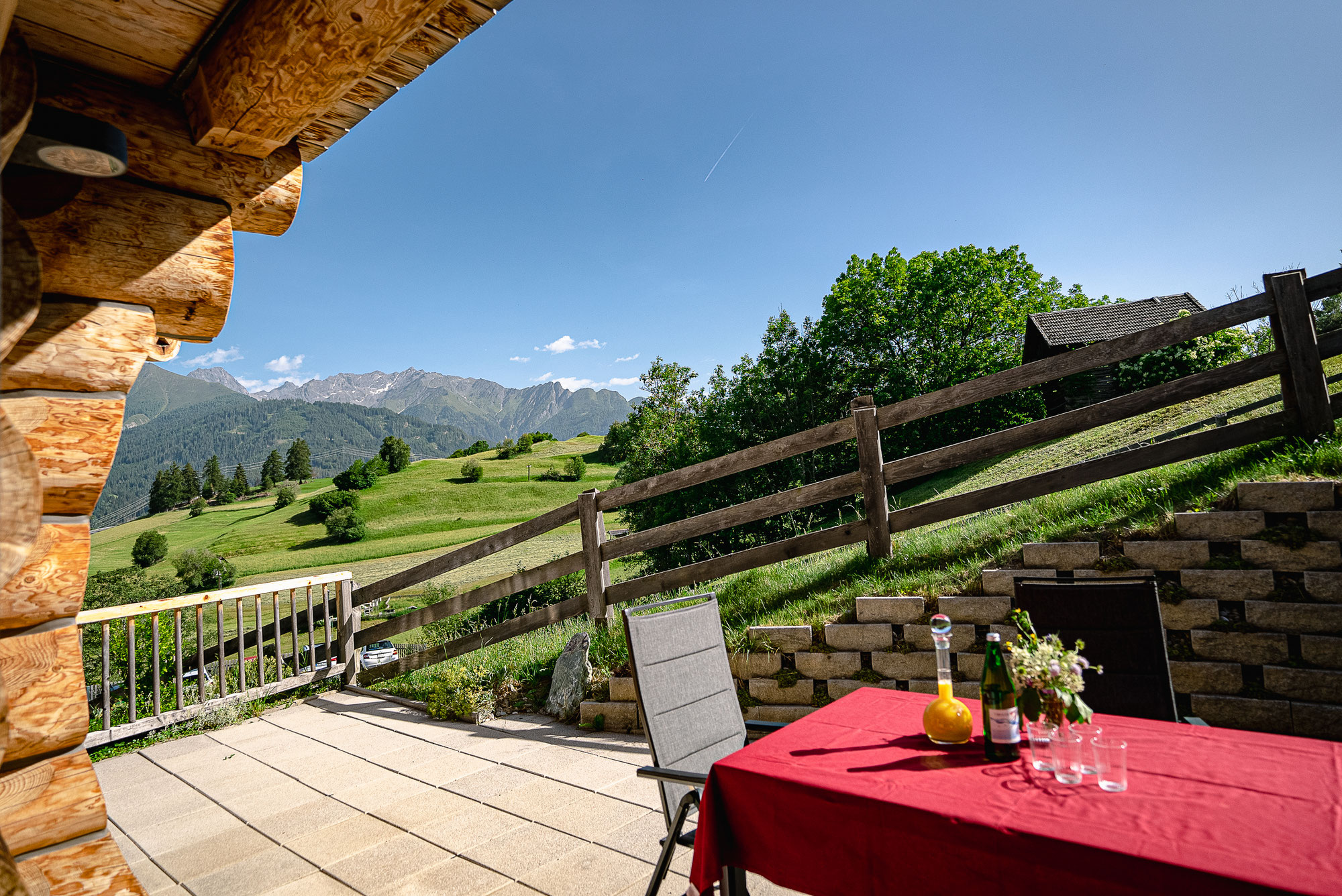 Ein typischer Urlaubstag im Chalet in Serfaus-Fiss-Ladis