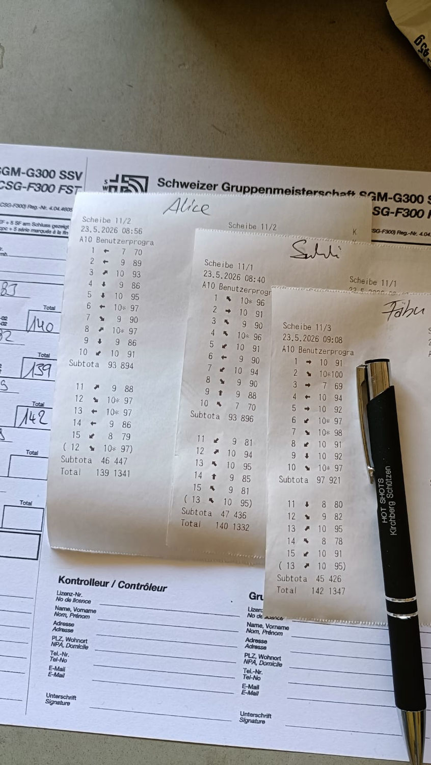 OASSV Landesteilrunde Feld D im Sand-Schönbühl