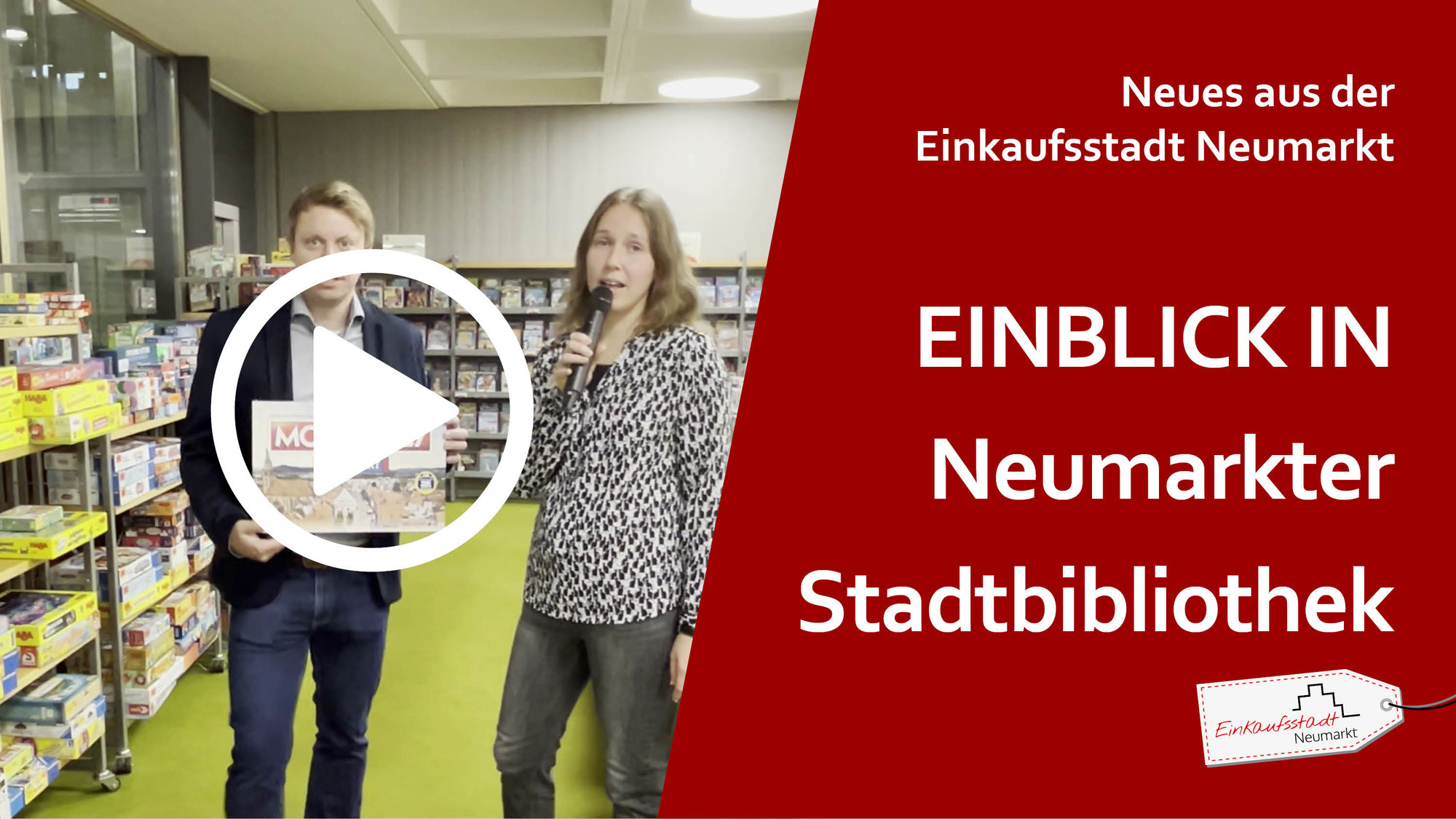 Mehr als Bücher – entdeckt mit uns die Stadtbibliothek Neumarkt!