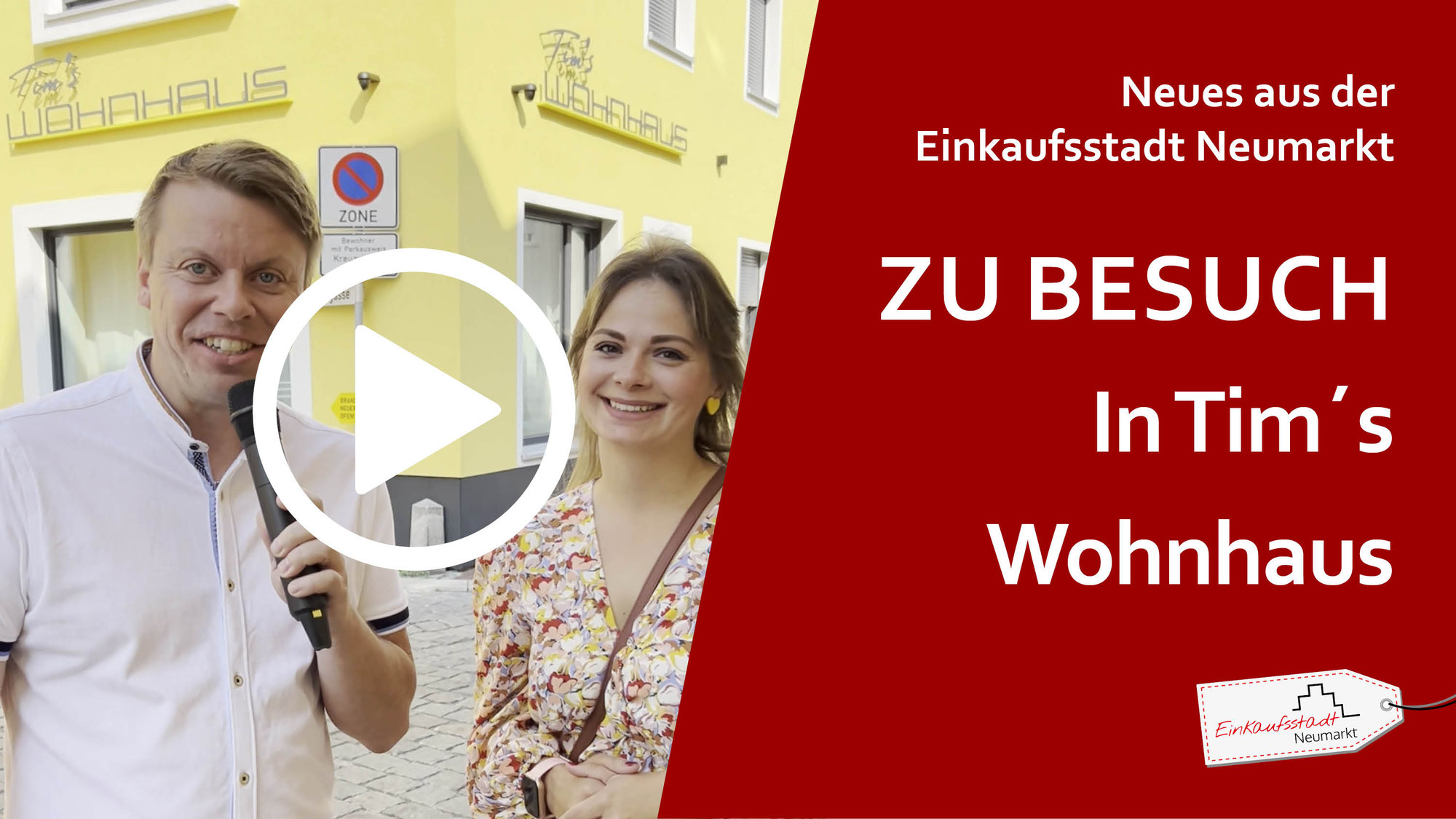 Zu Besuch in Tim's Wohnhaus